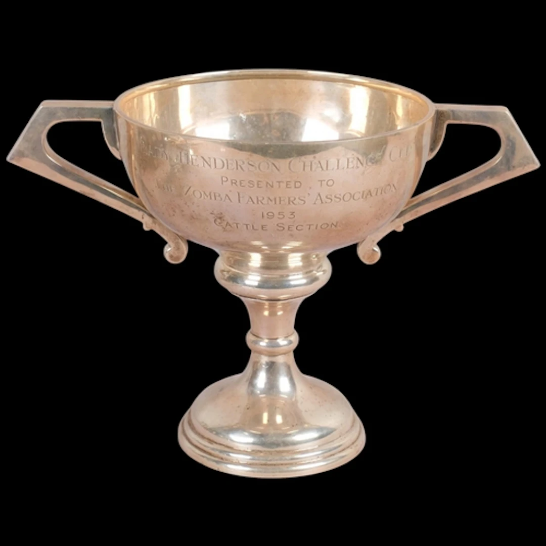 A George VI silver 2-handled trophy cup, Barker Brothers Sil...