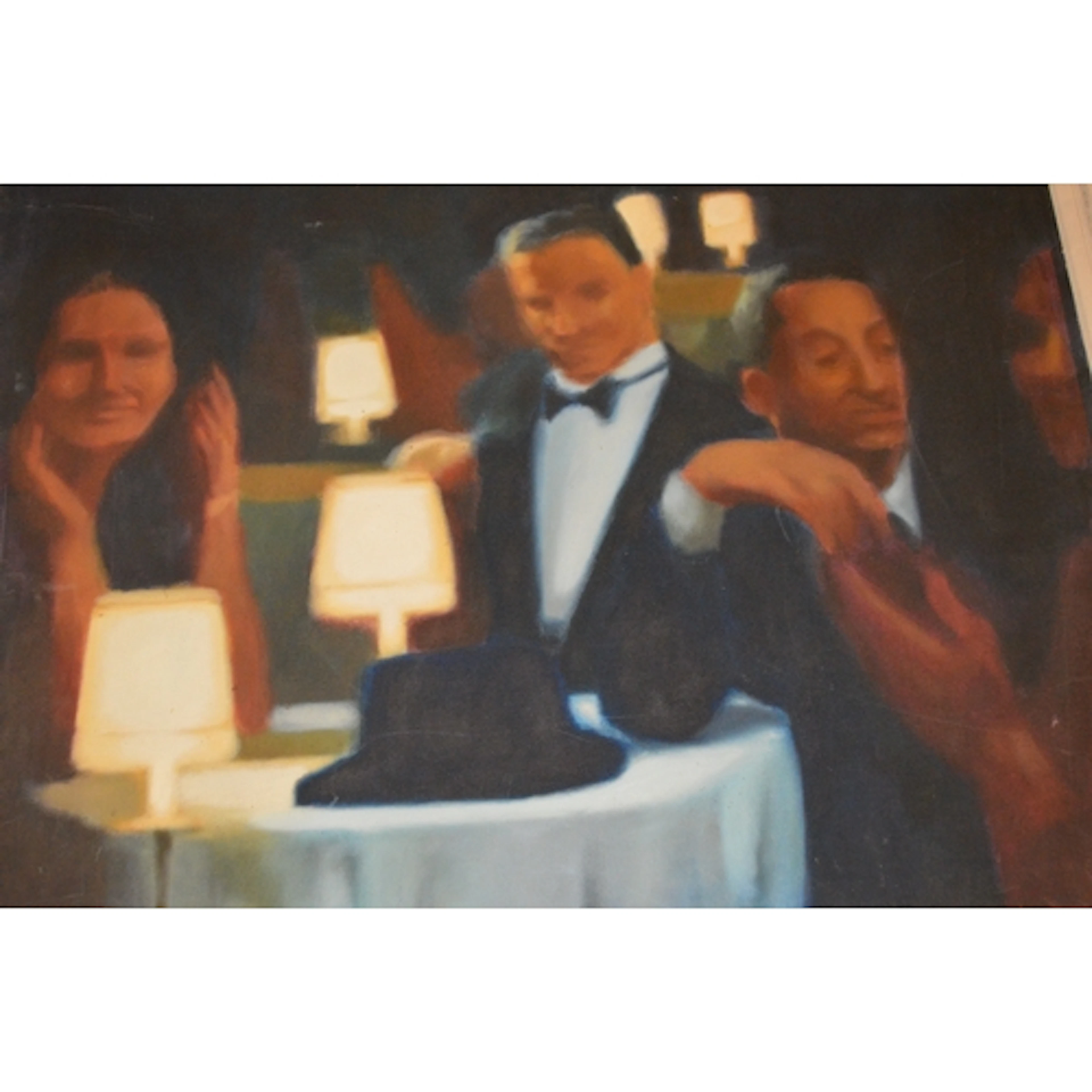 Group of four mid / late 20th Century oil paintings on canva...