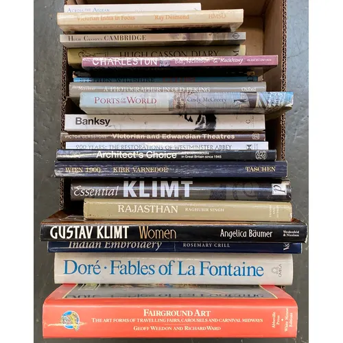 BOOKS, ART, ARCHITECTURE and related subjects. To inc. KLIMT...