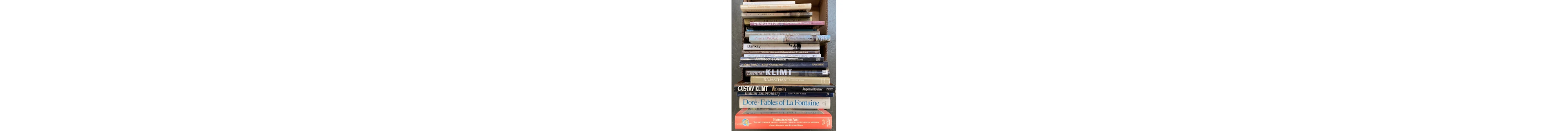 BOOKS, ART, ARCHITECTURE and related subjects. To inc. KLIMT...