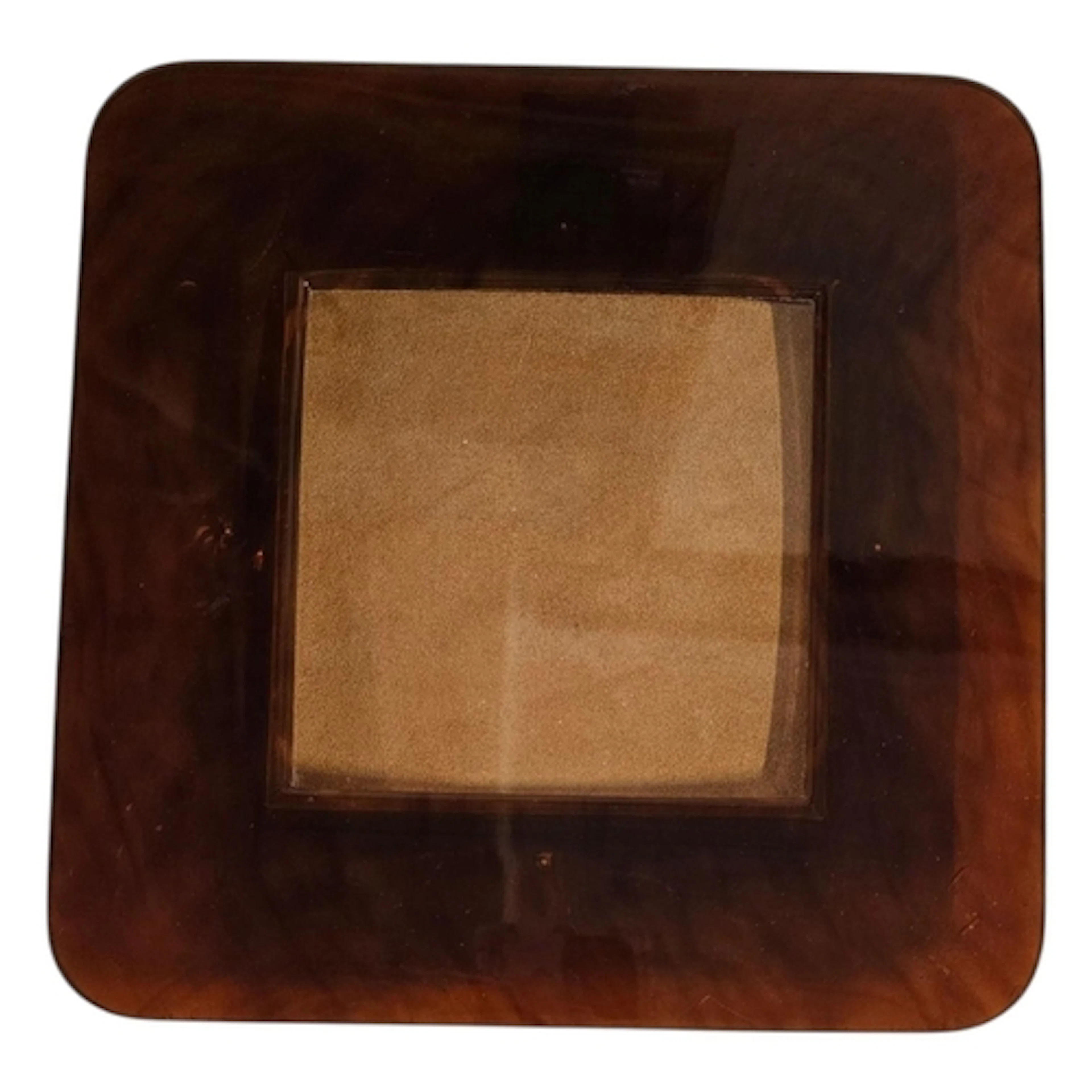 A MID CENTURY FAUX TORTOISESHELL PHOTOGRAPH FRAME Square for...