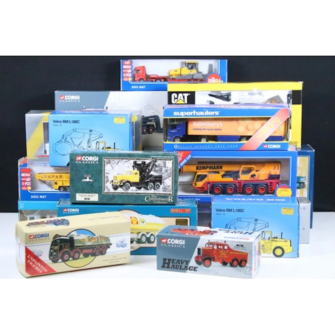 18 Boxed haulage and commercials related diecast models to i...