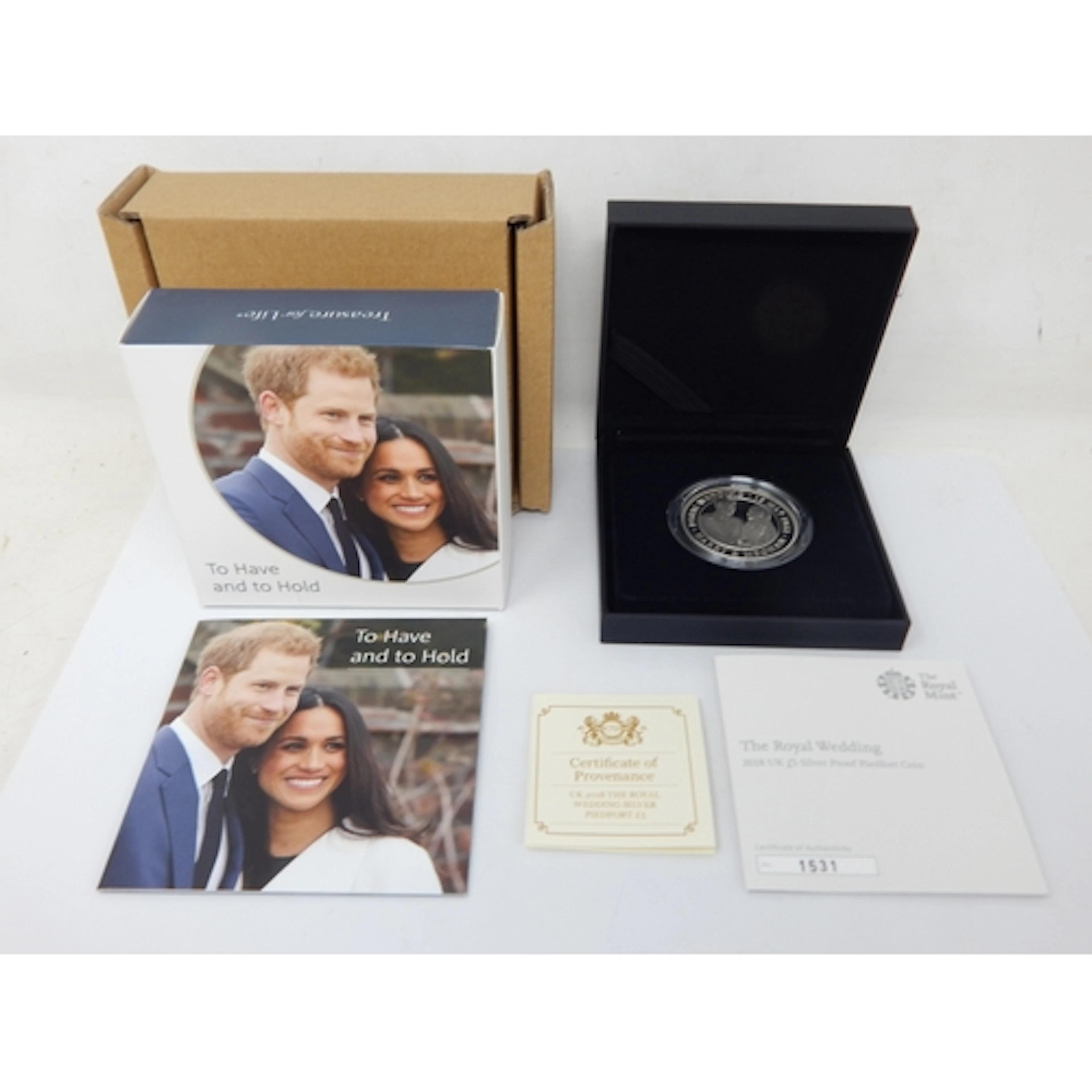 Royal Mint 2018 UK £5 Silver Proof Piedfort Coin, The Royal ...