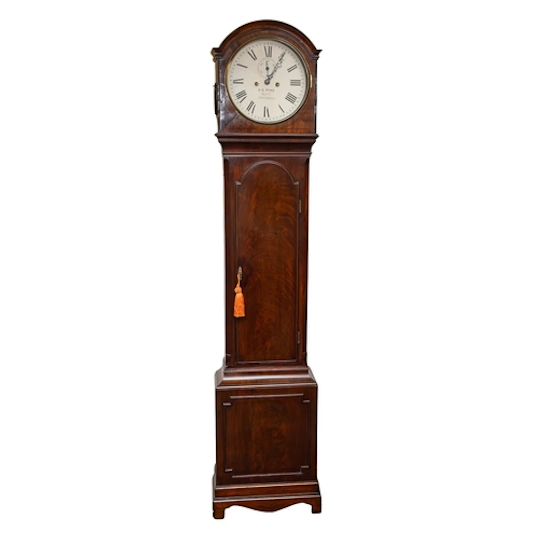 H.C. Pike, Peckham, a Regency mahogany longcase clock the ei...