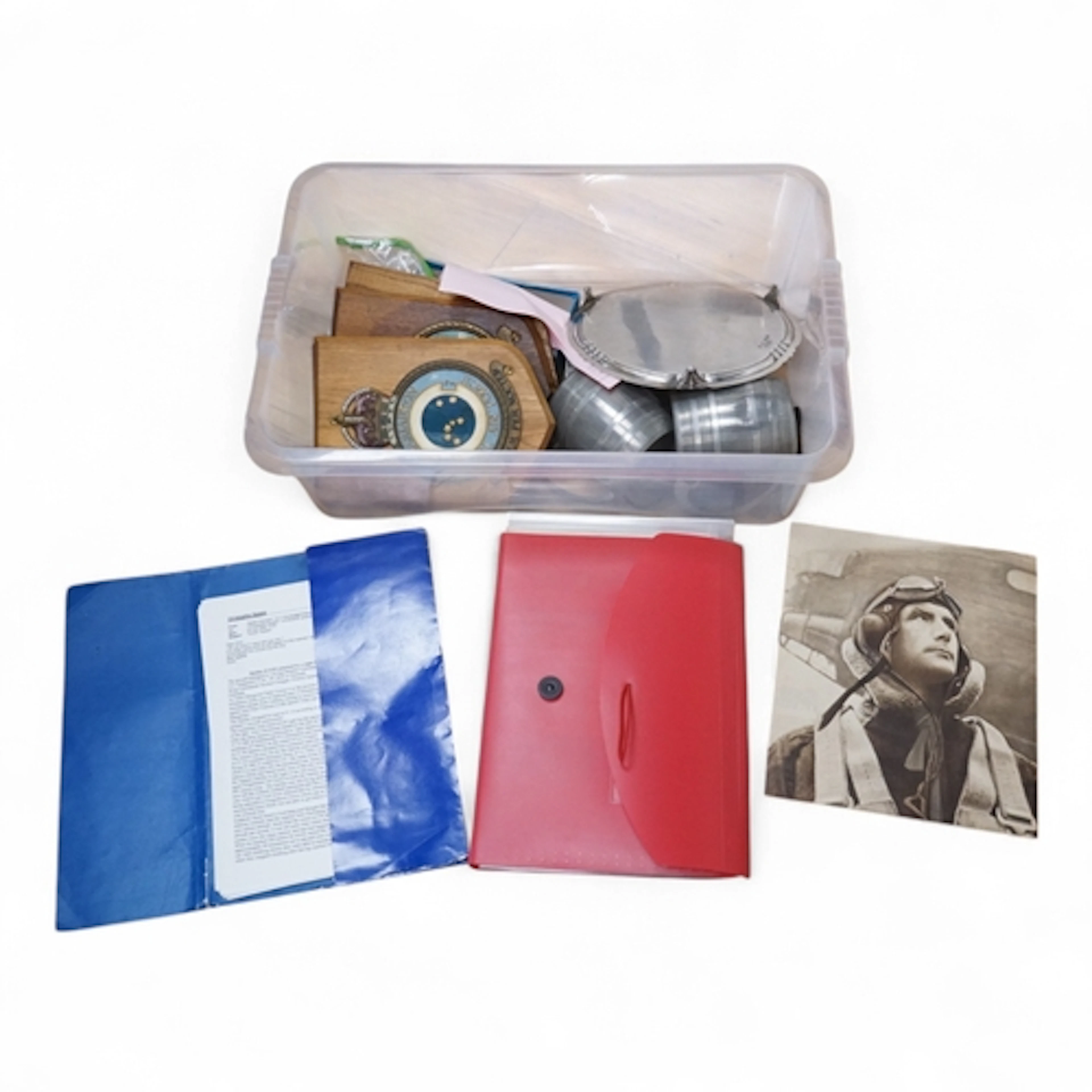 An RAF archive including a WWII DFC medal group awarded to W...