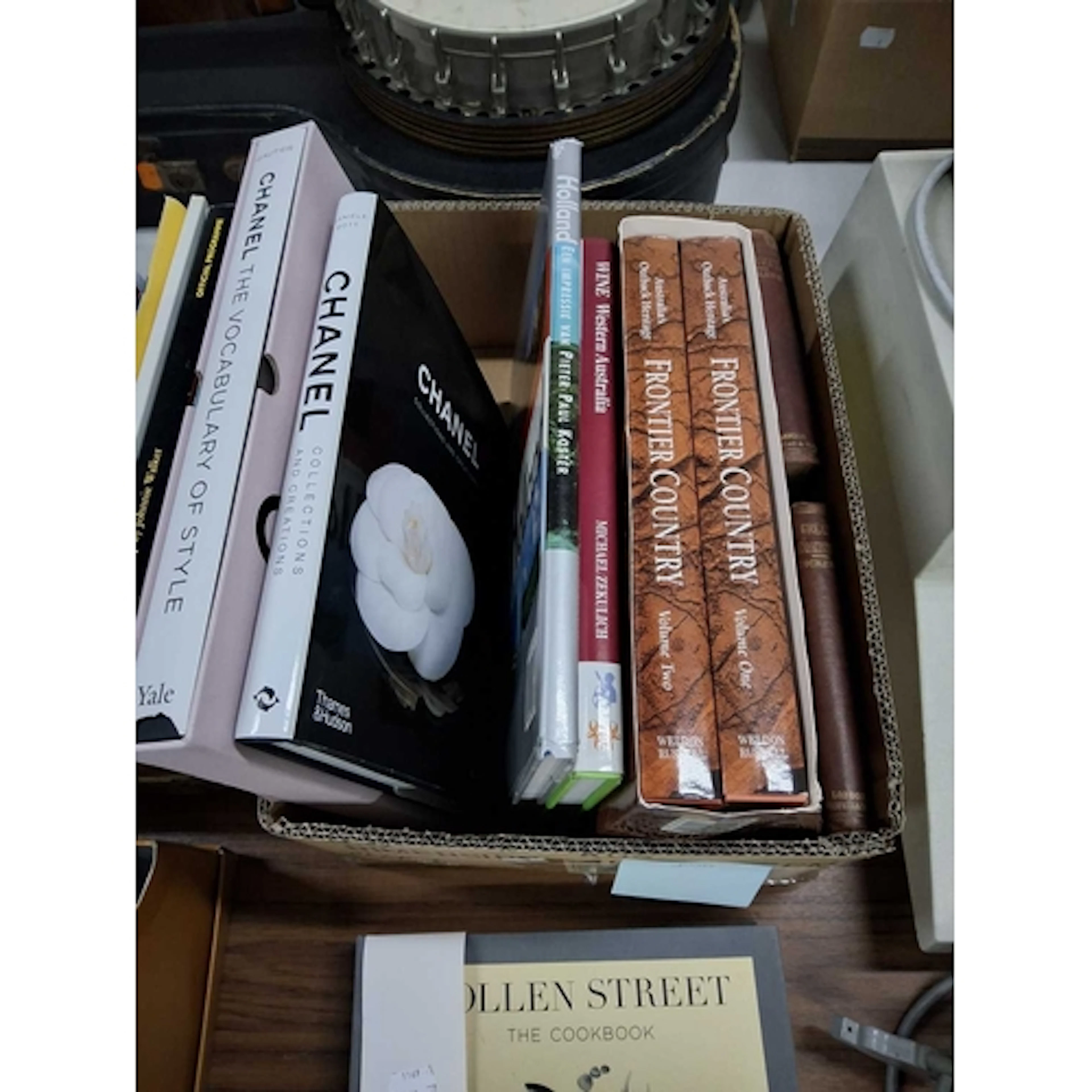 A SMALL COLLECTION OF BOOKS comprising ten miscellaneous tit...