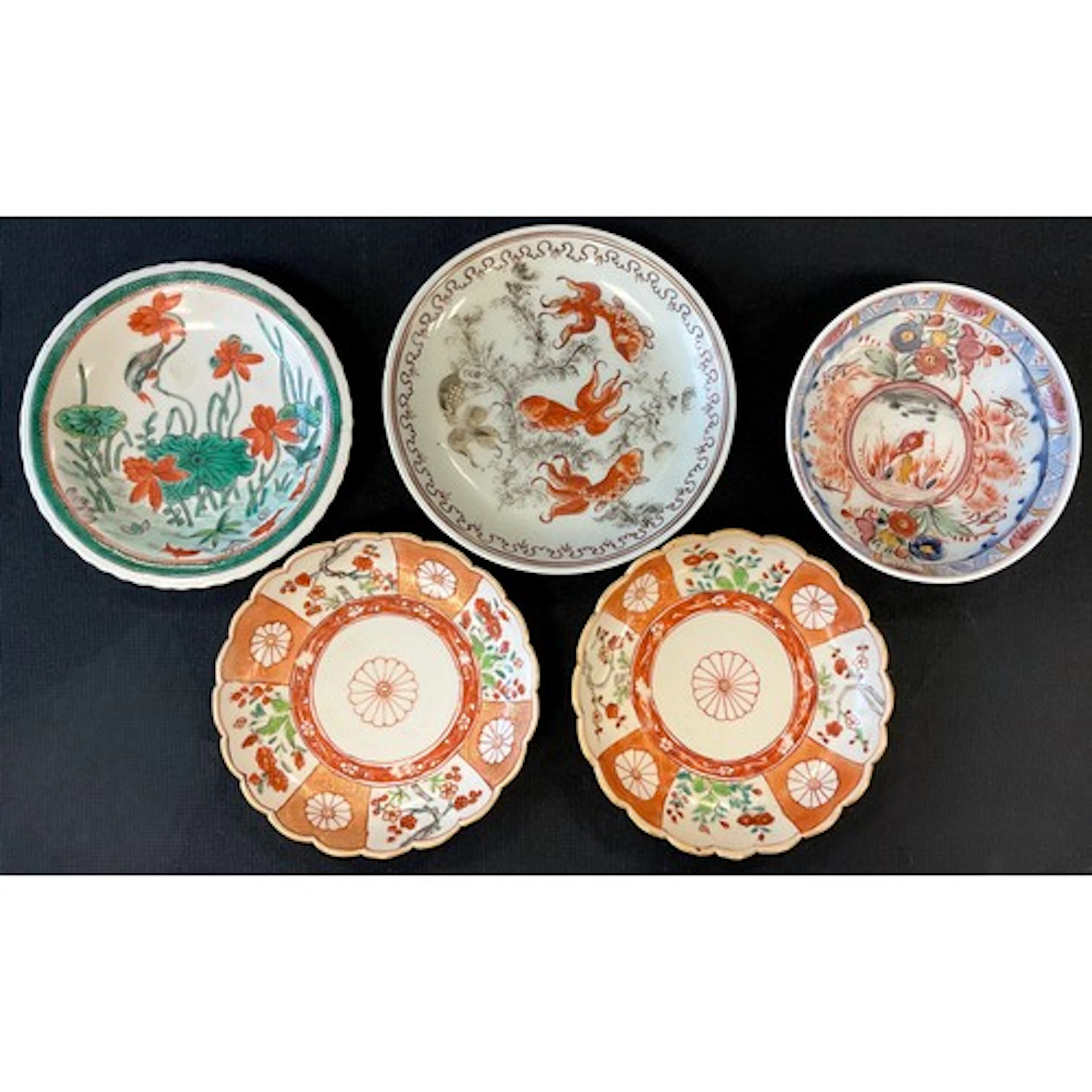 A Chinese Kangxi style cafe-au-lait-ground famille verte sau...