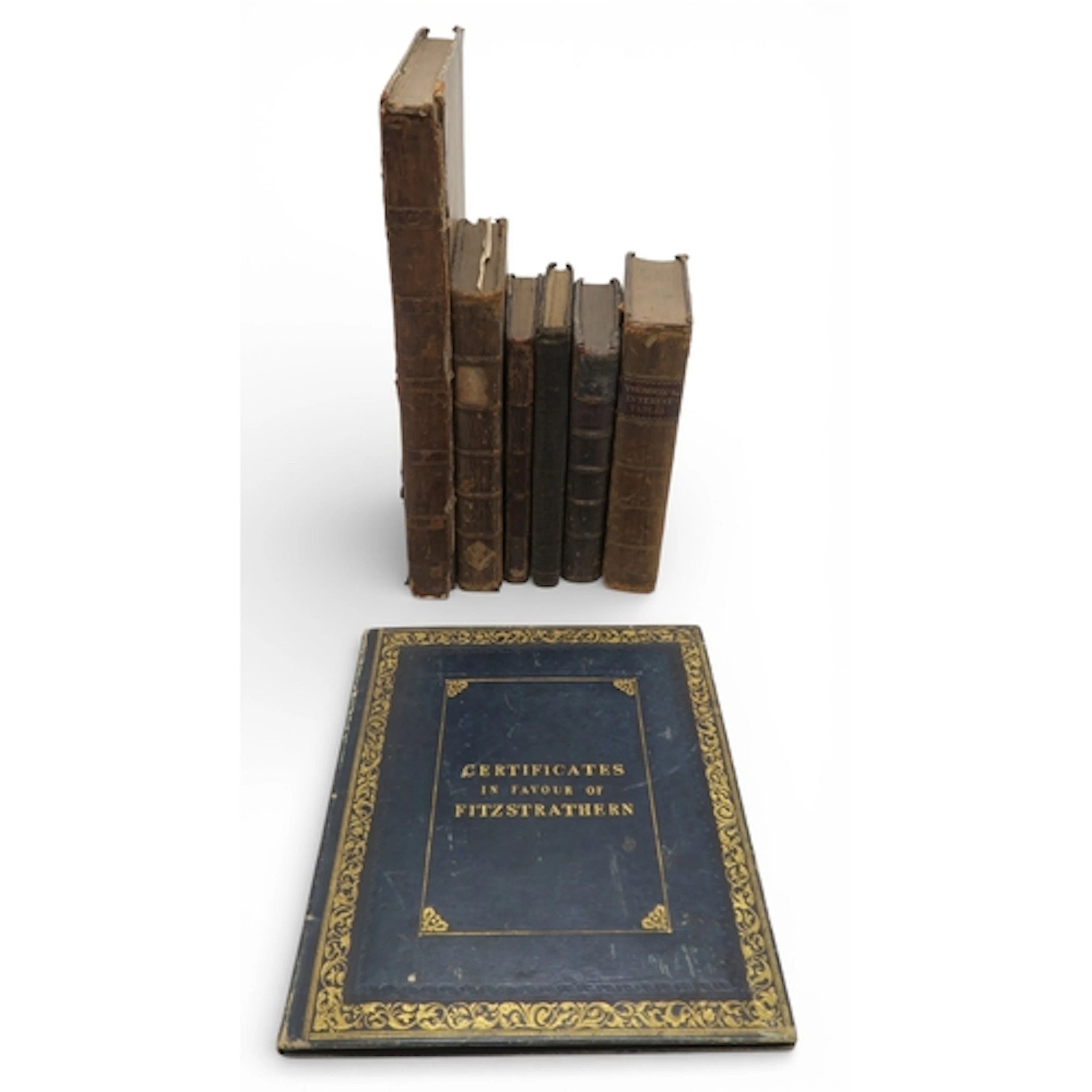 Certificates in Favour of Fitzstrathern A volume of legal c...