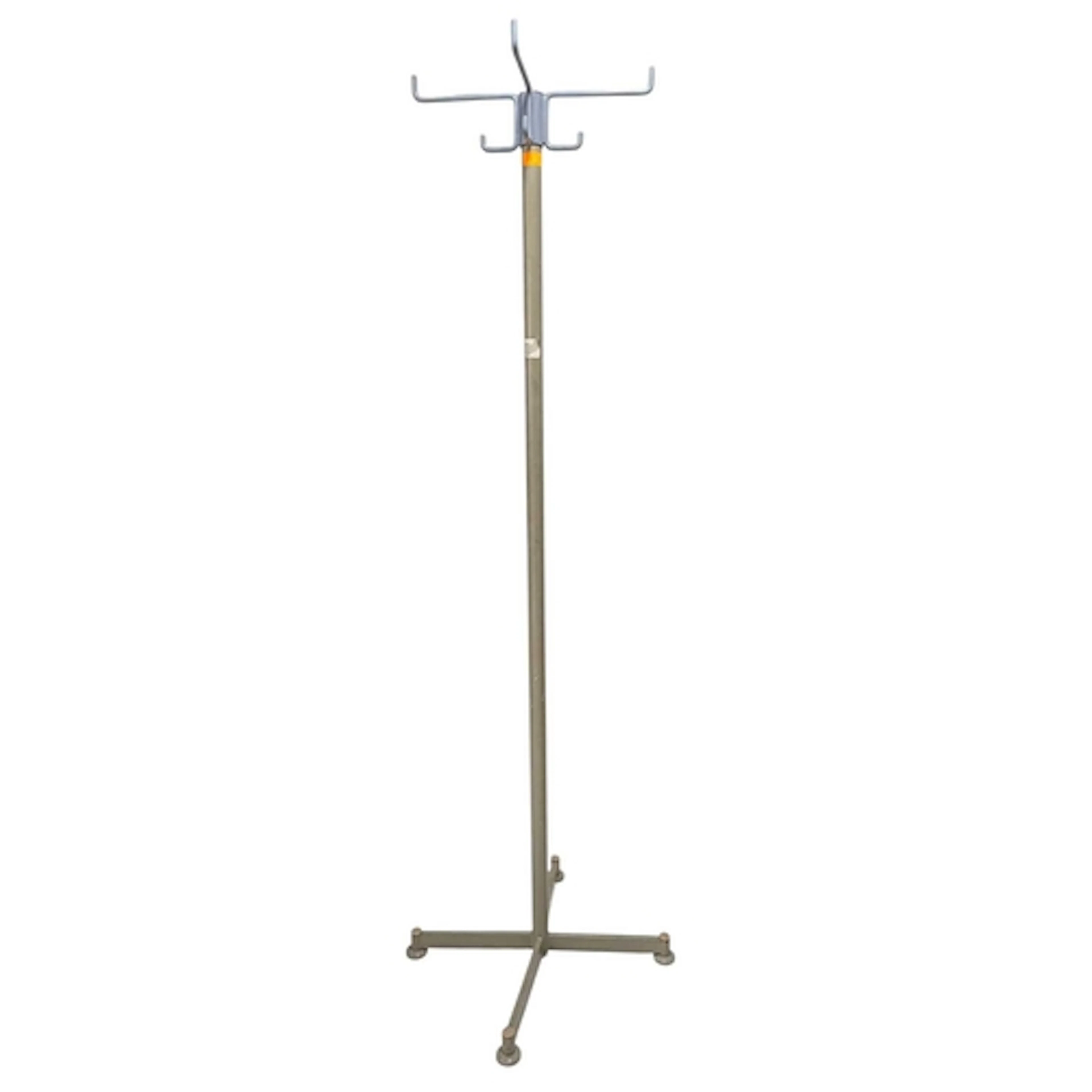 A retro mid-20th-century circa 1950s upcycled medical stand ...