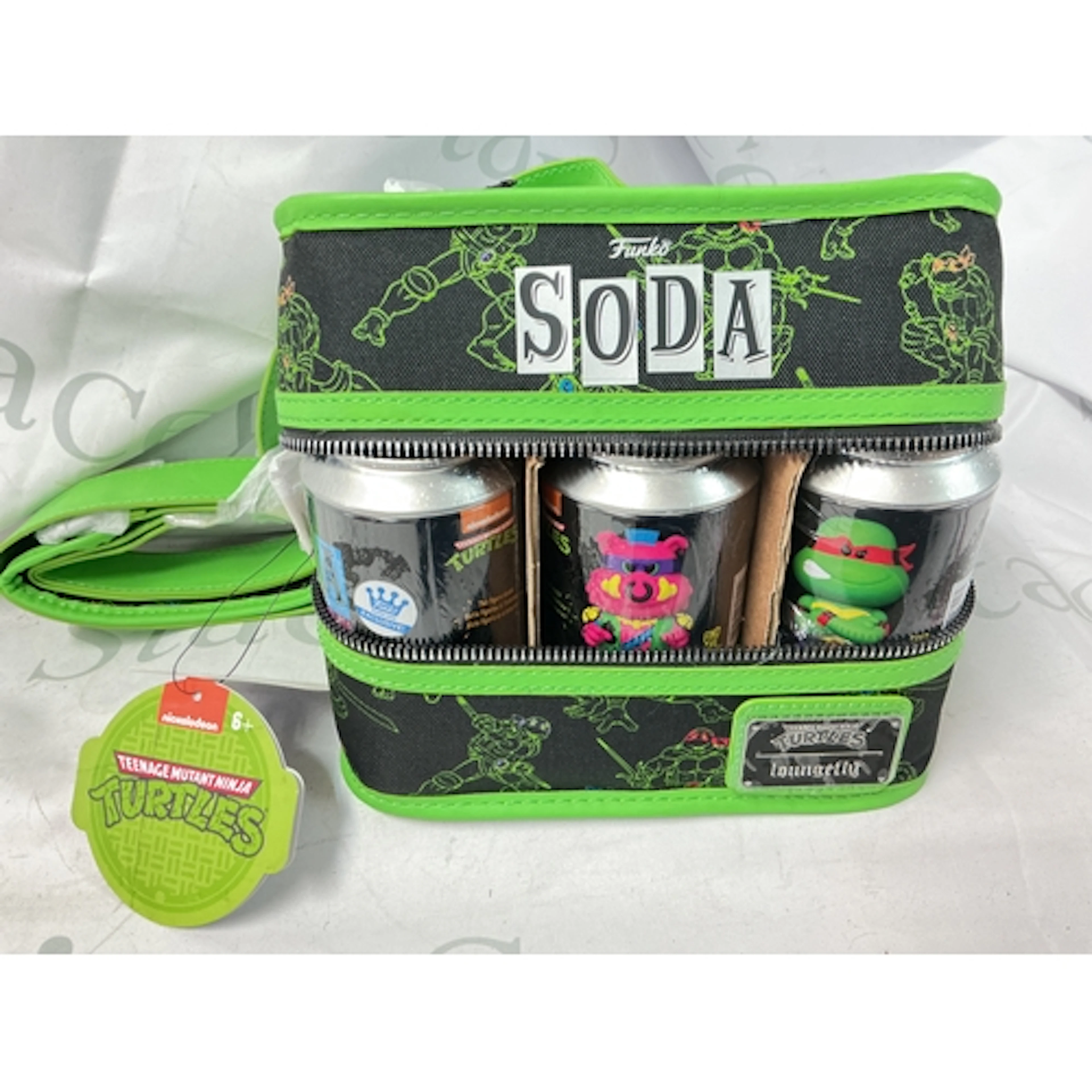 A Funko Vinyl Soda Tenabe Mutant Ninja Turtles Black-Light 6...