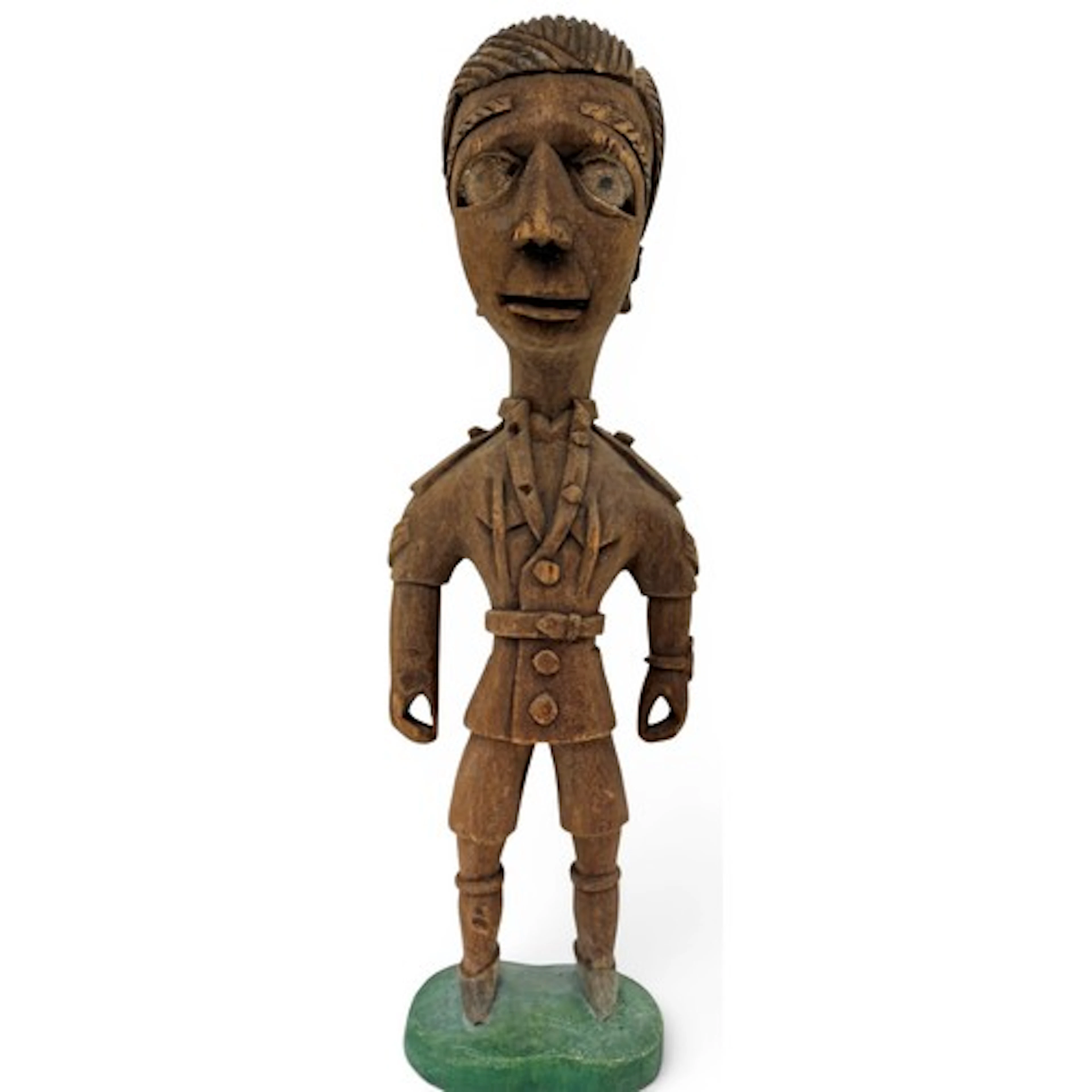 Thomas Ona Odulate (Nigerian, 1900-1952) a Yoruba carved and...