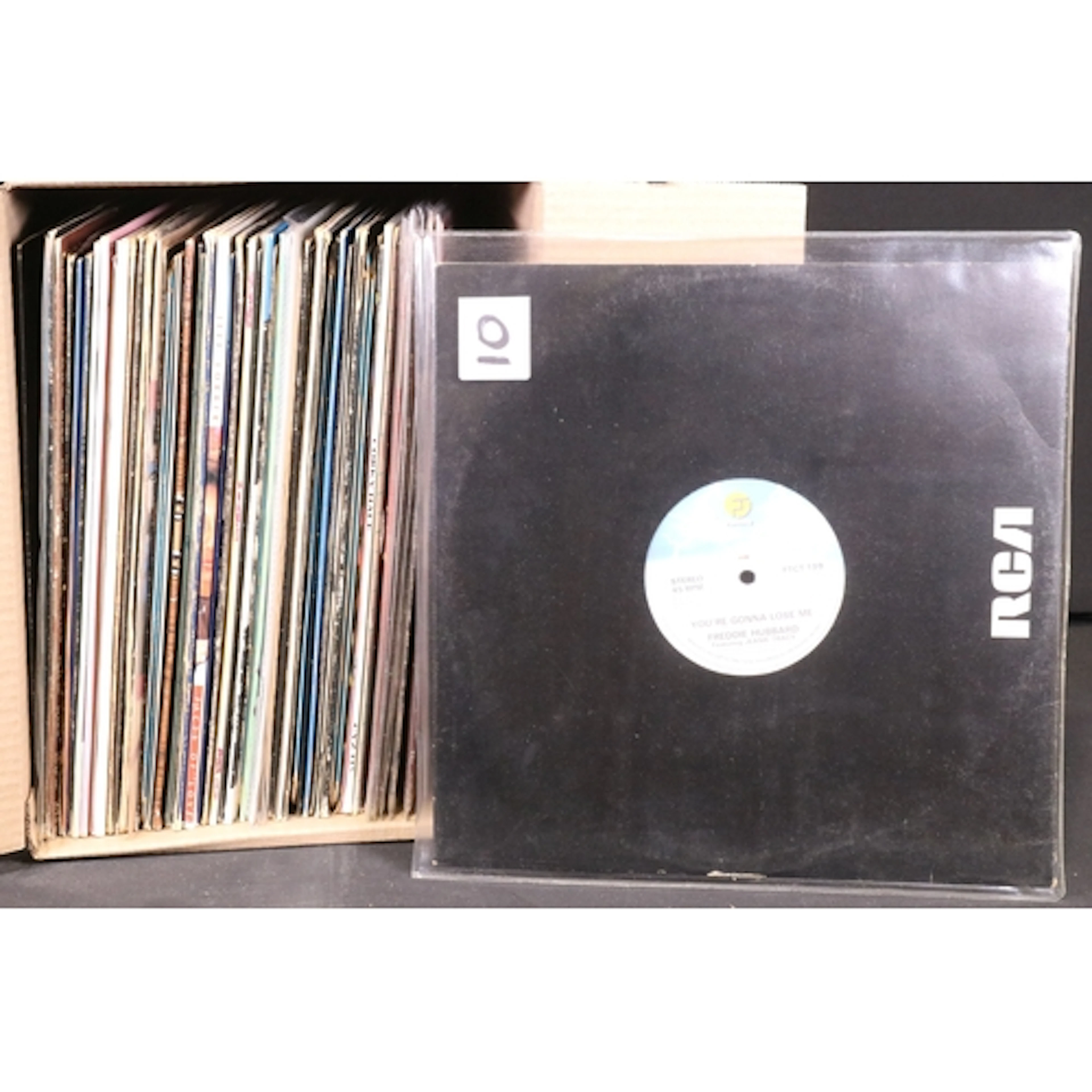 Vinyl - 70 Jazz / Funk / Soul 12" singles to include Freddie...