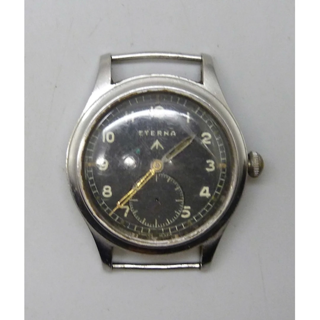 Eterna - A British military issue 'Dirty Dozen' wristwatch h...