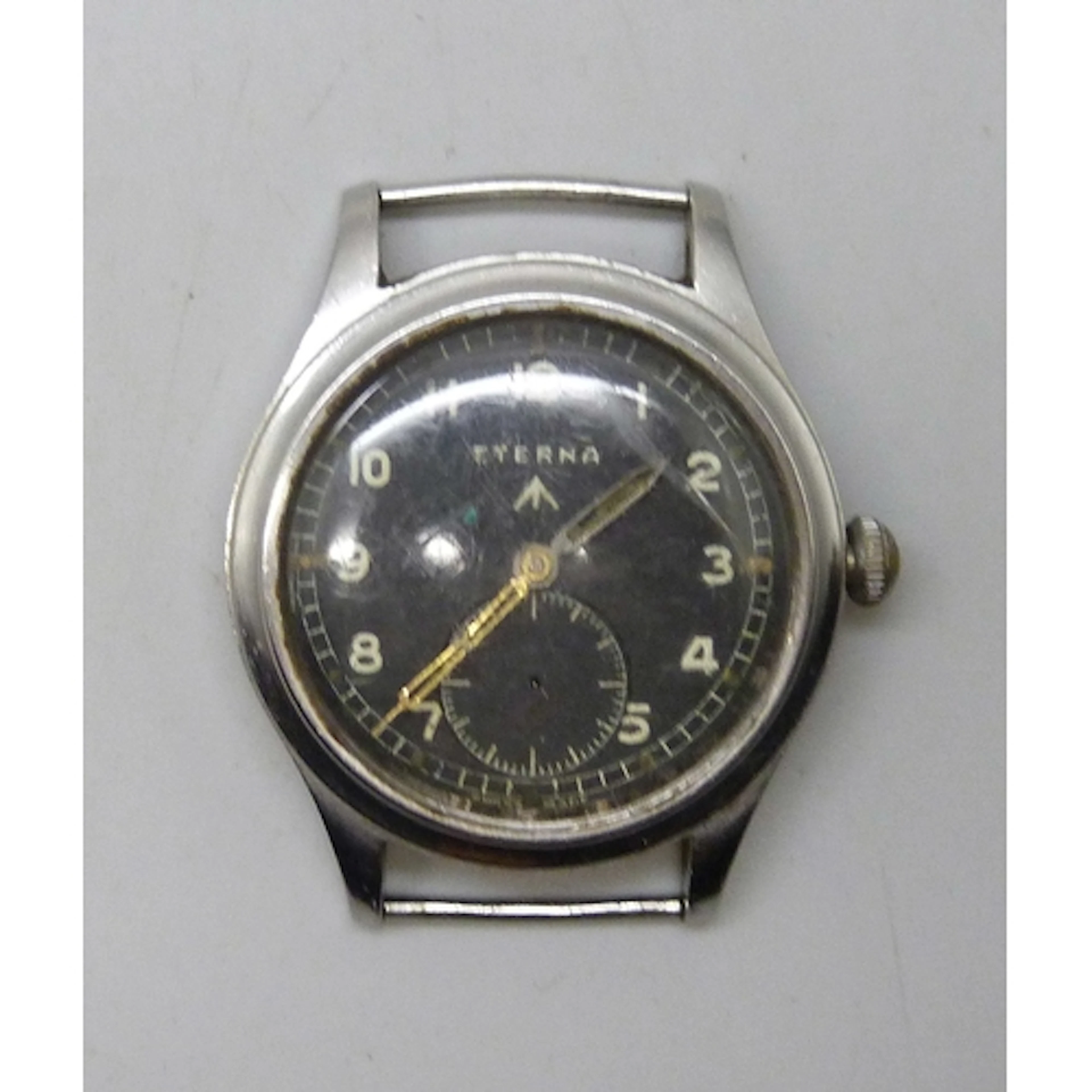 Eterna - A British military issue 'Dirty Dozen' wristwatch h...