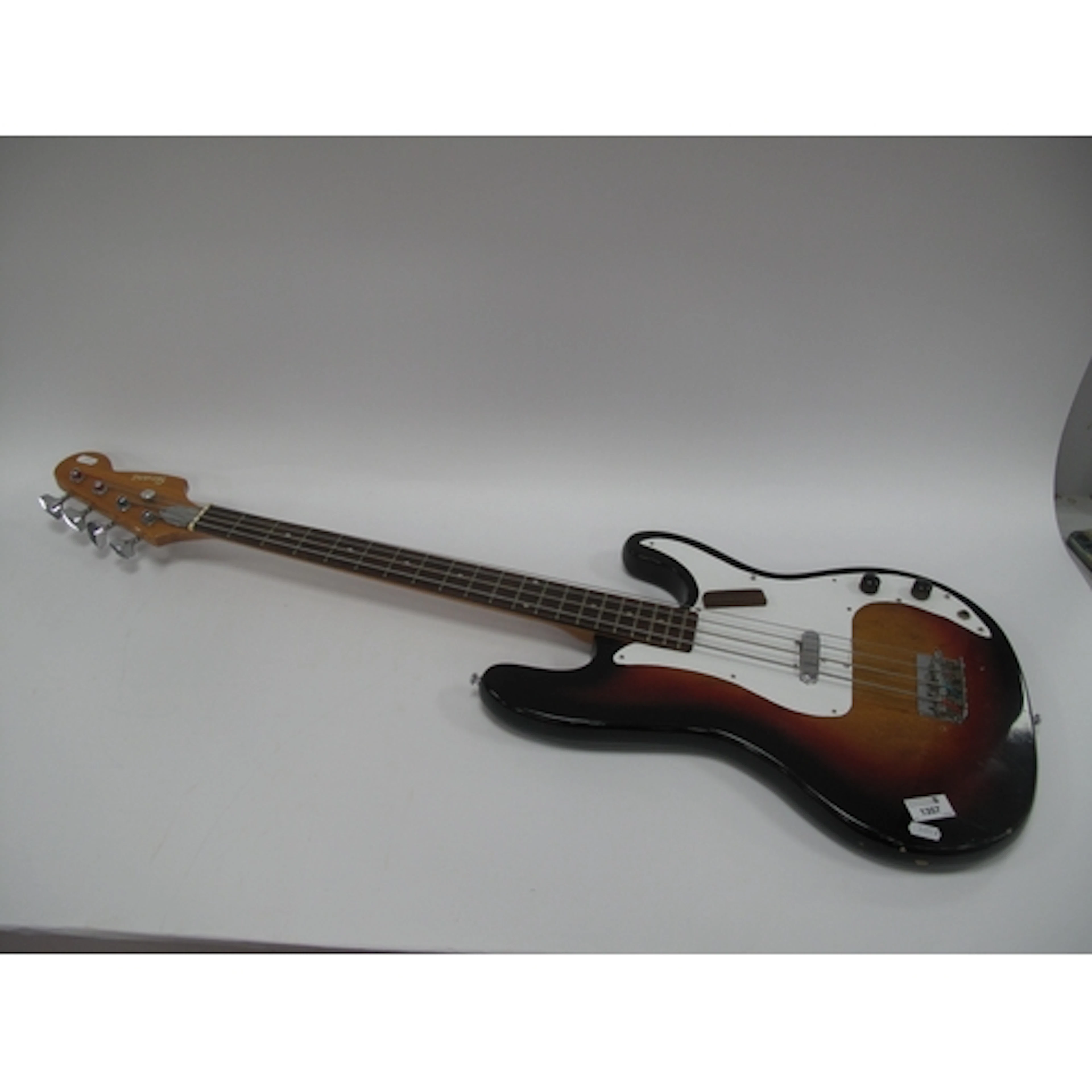 A vintage 1970s Japanese-made Grant 4-string electric bass g...