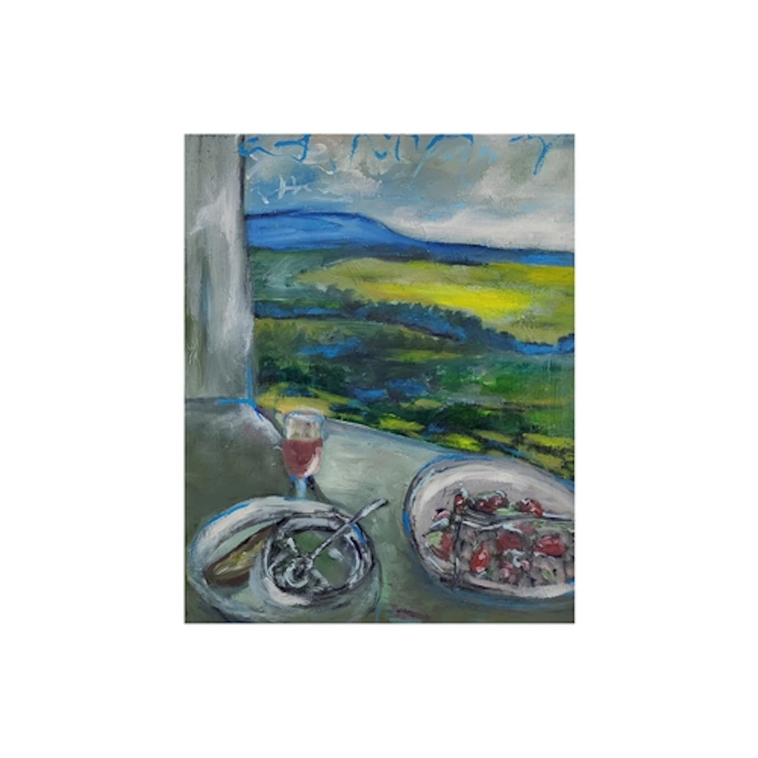 ANTHONY O'GRADY (Irl Contemporary) "Still life on a windowsi...