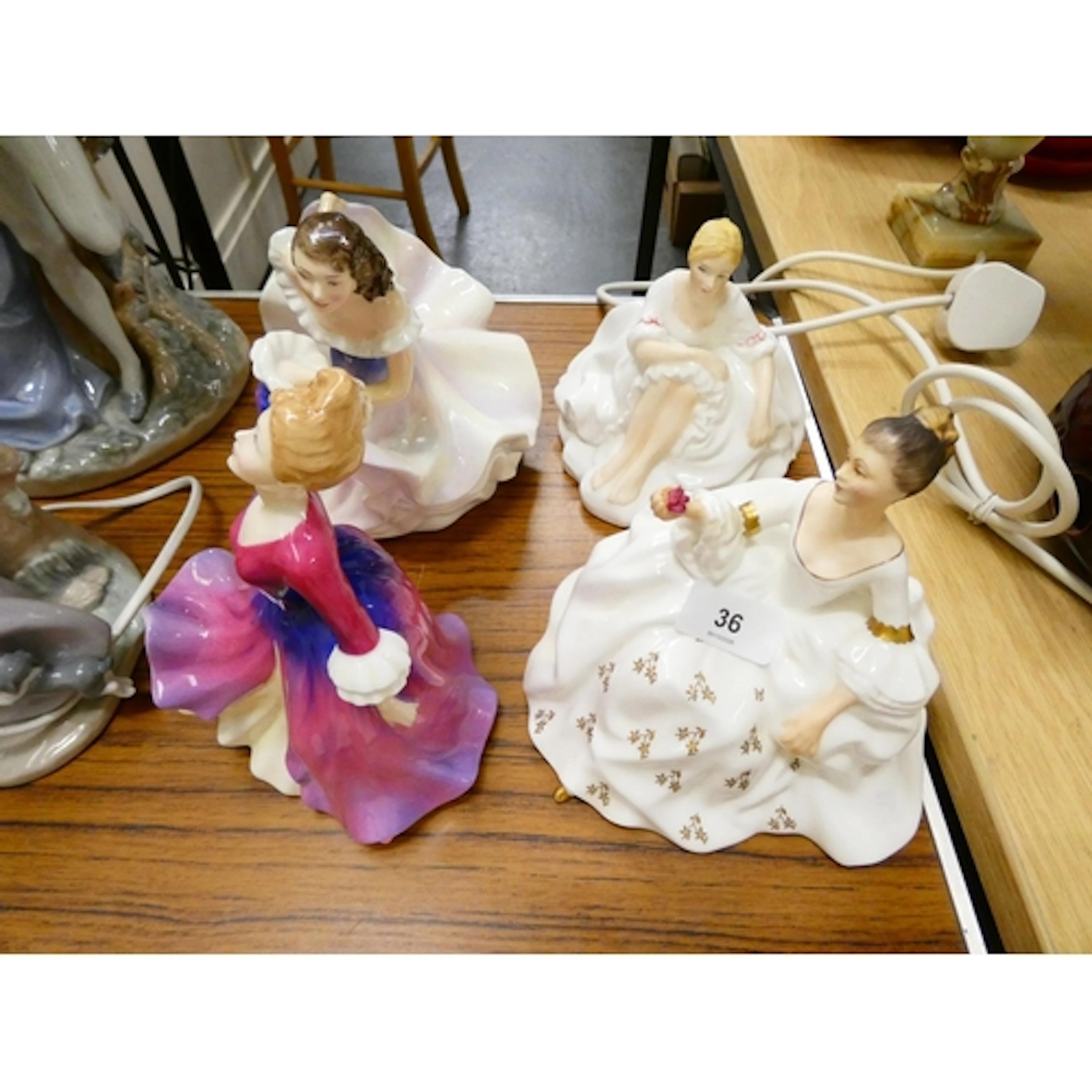 Four Royal Doulton figures to include Melisa HN2467, Gypsy D...