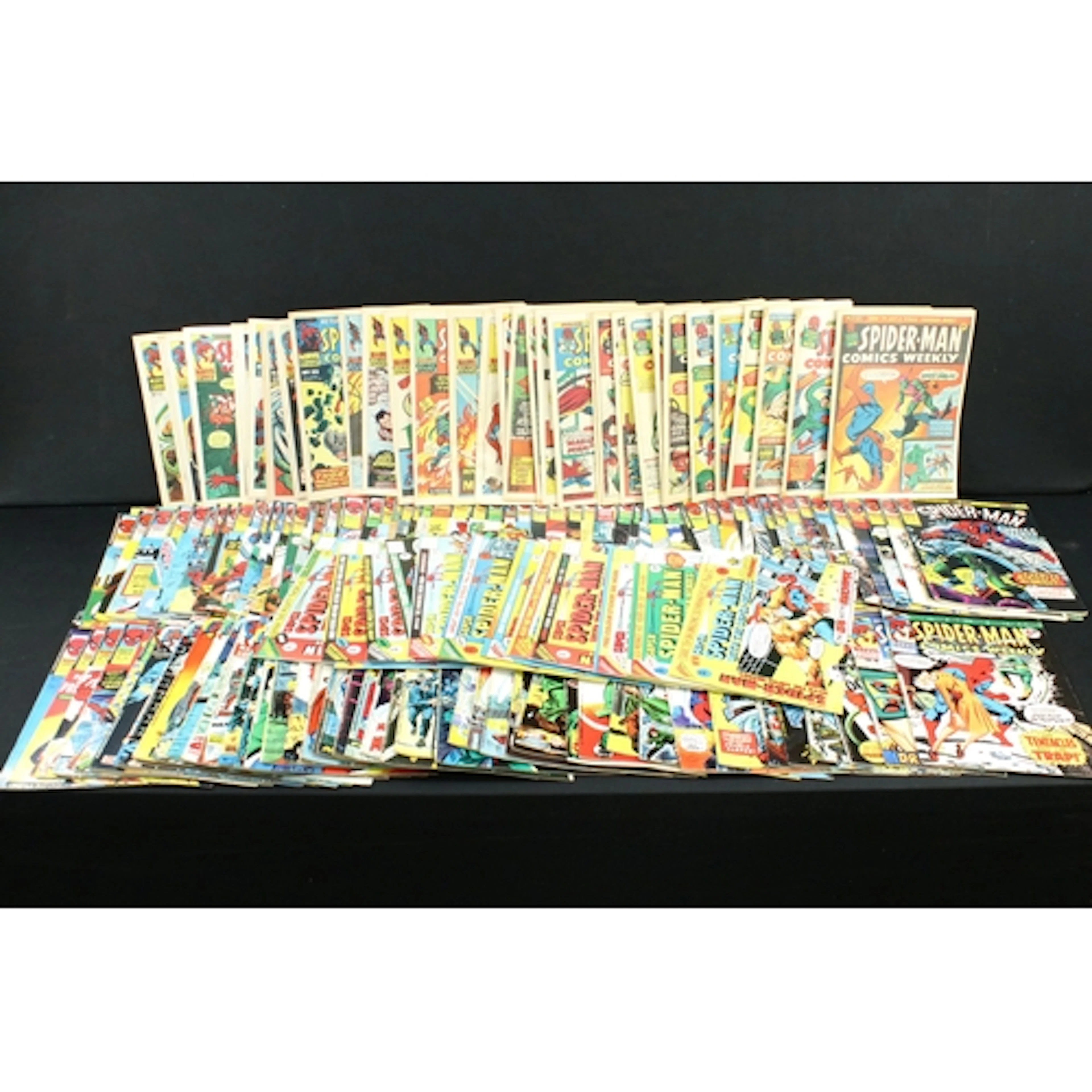 Comics - Collection of 169 Marvel UK Comics Spider-Man Comic...