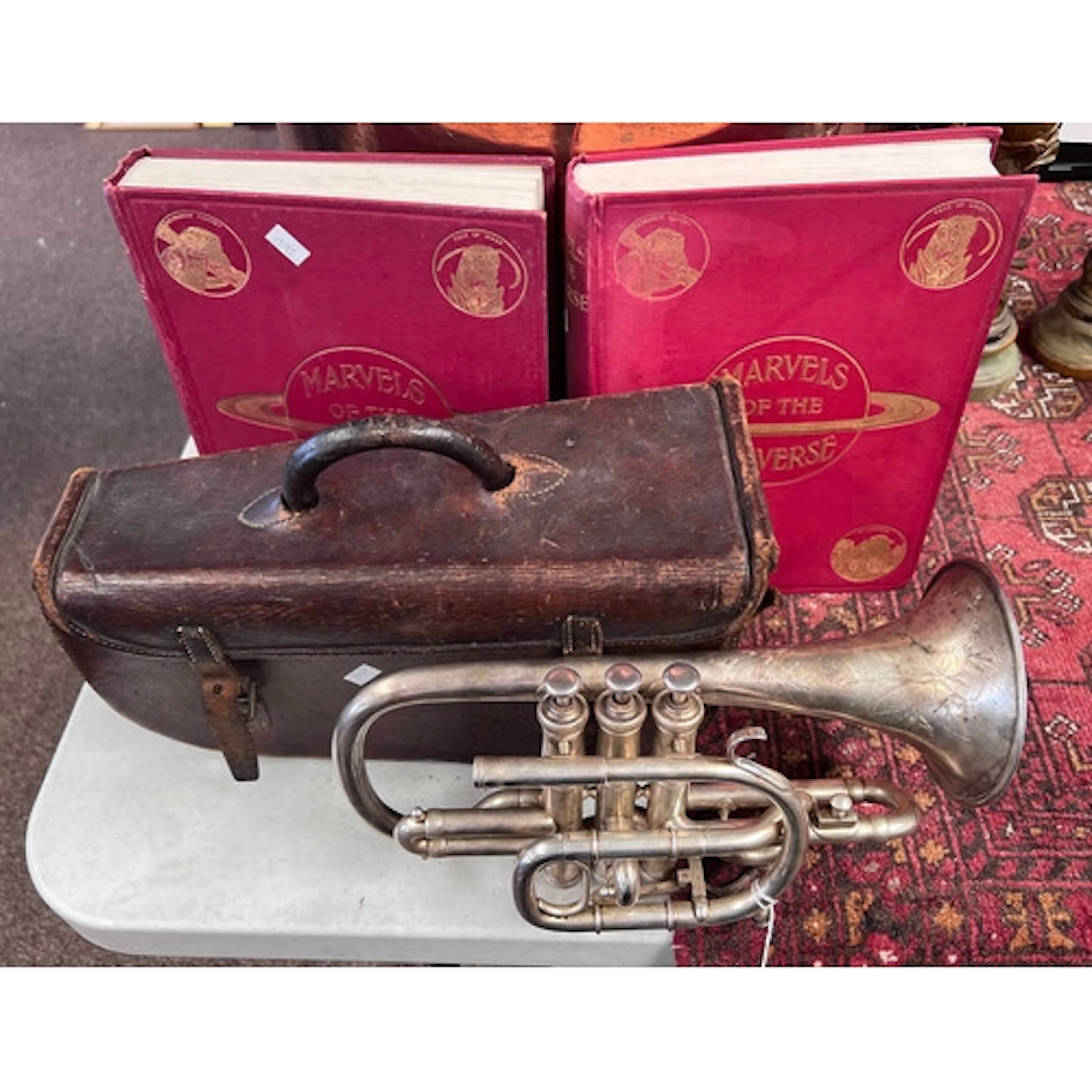 METZLER & CO LIMITED LONDON CORONET WITH LEATHER CASE AND VO...