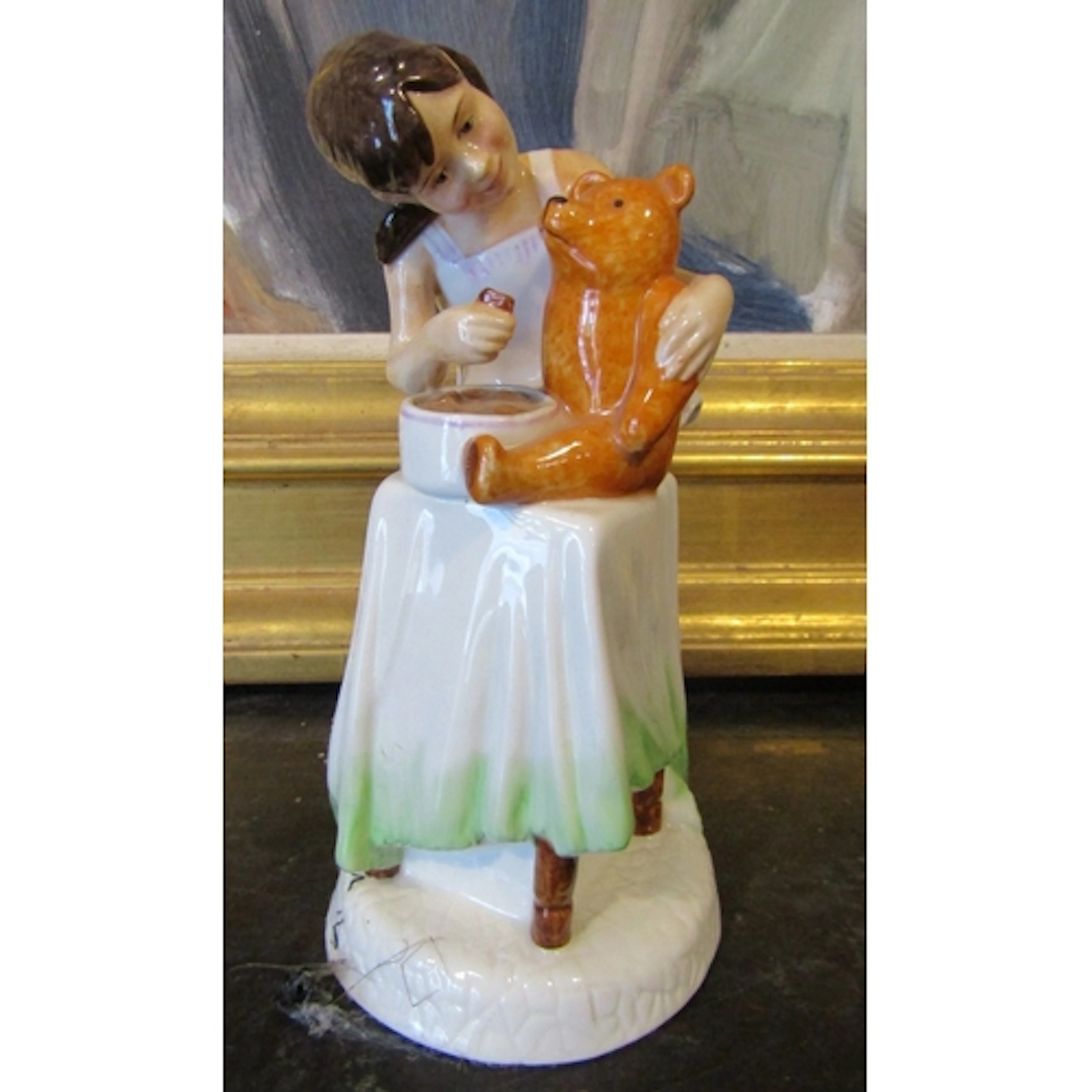 Royal Doulton Childhood Days Fine Porcelain Figure Approxima...