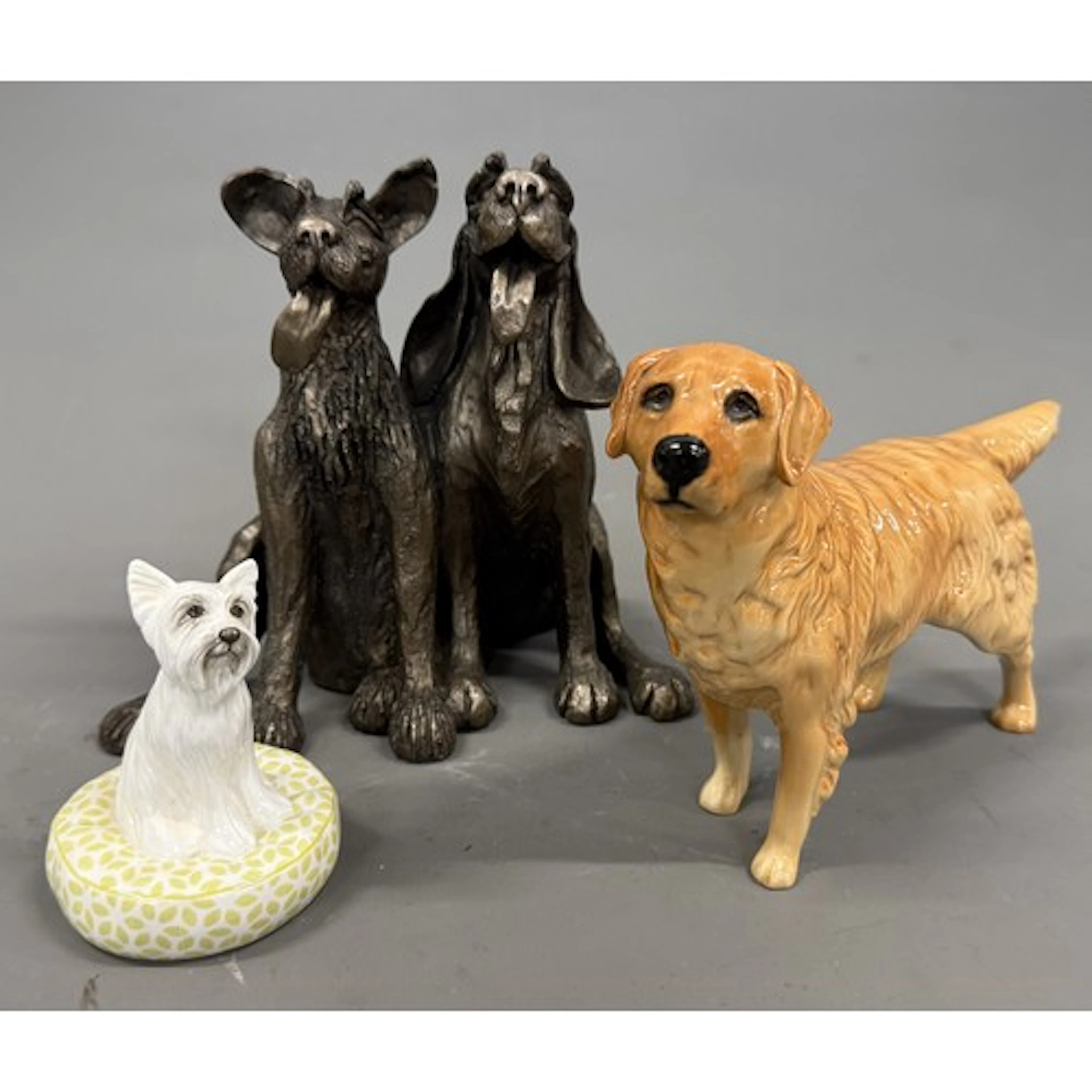 Beswick Golden Retriever Cabus Cabet 14cm high, a Frith Scul...