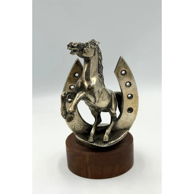 A Henri Payen (1894-1933) Art Nouveau Horse and Horseshoe ca...