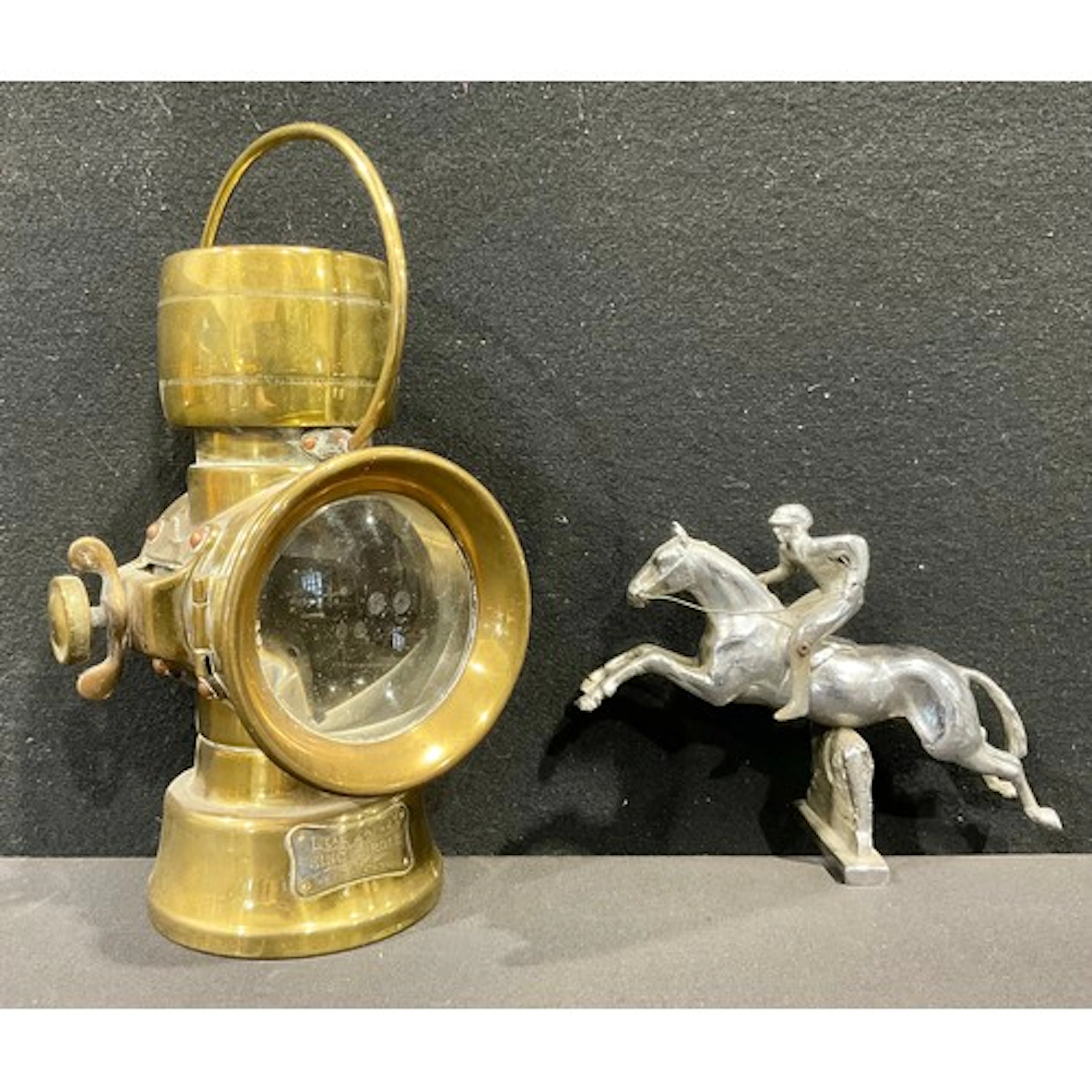 Automobilia - a chrome plated car mascot or hood ornament, m...