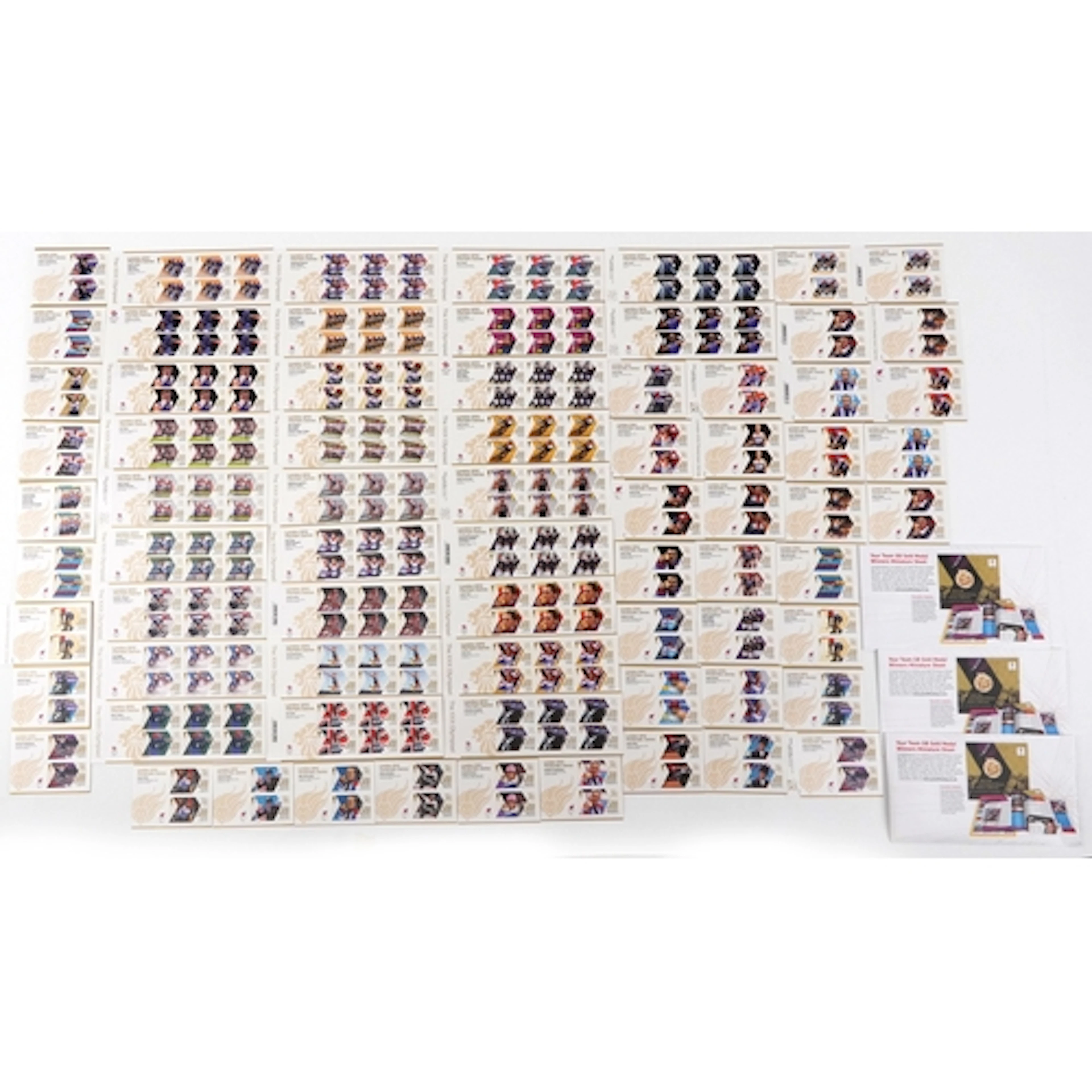 2012 Olympic Games Gold Medal Winners stamps, twenty nine co...