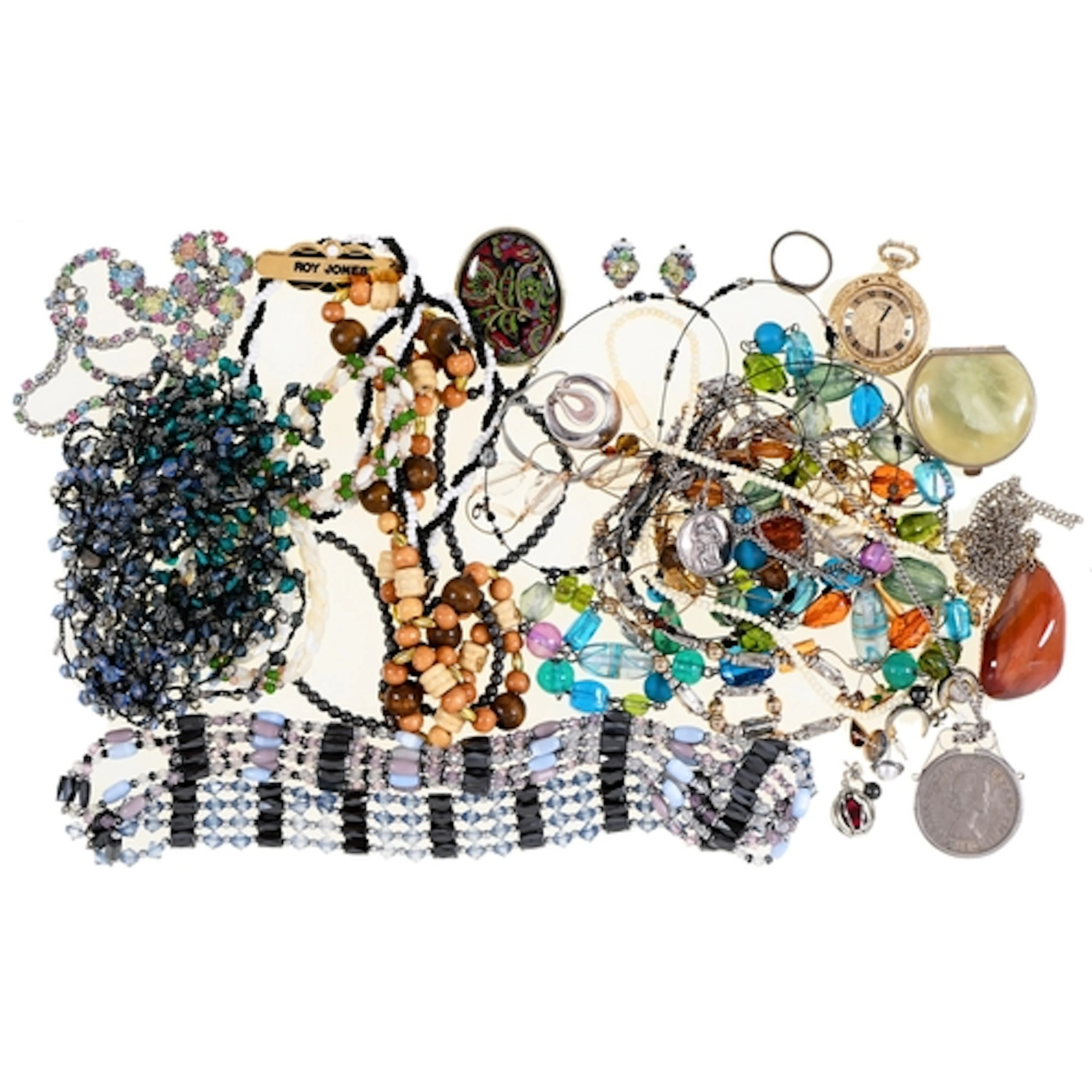 Miscellaneous costume jewellery, etc