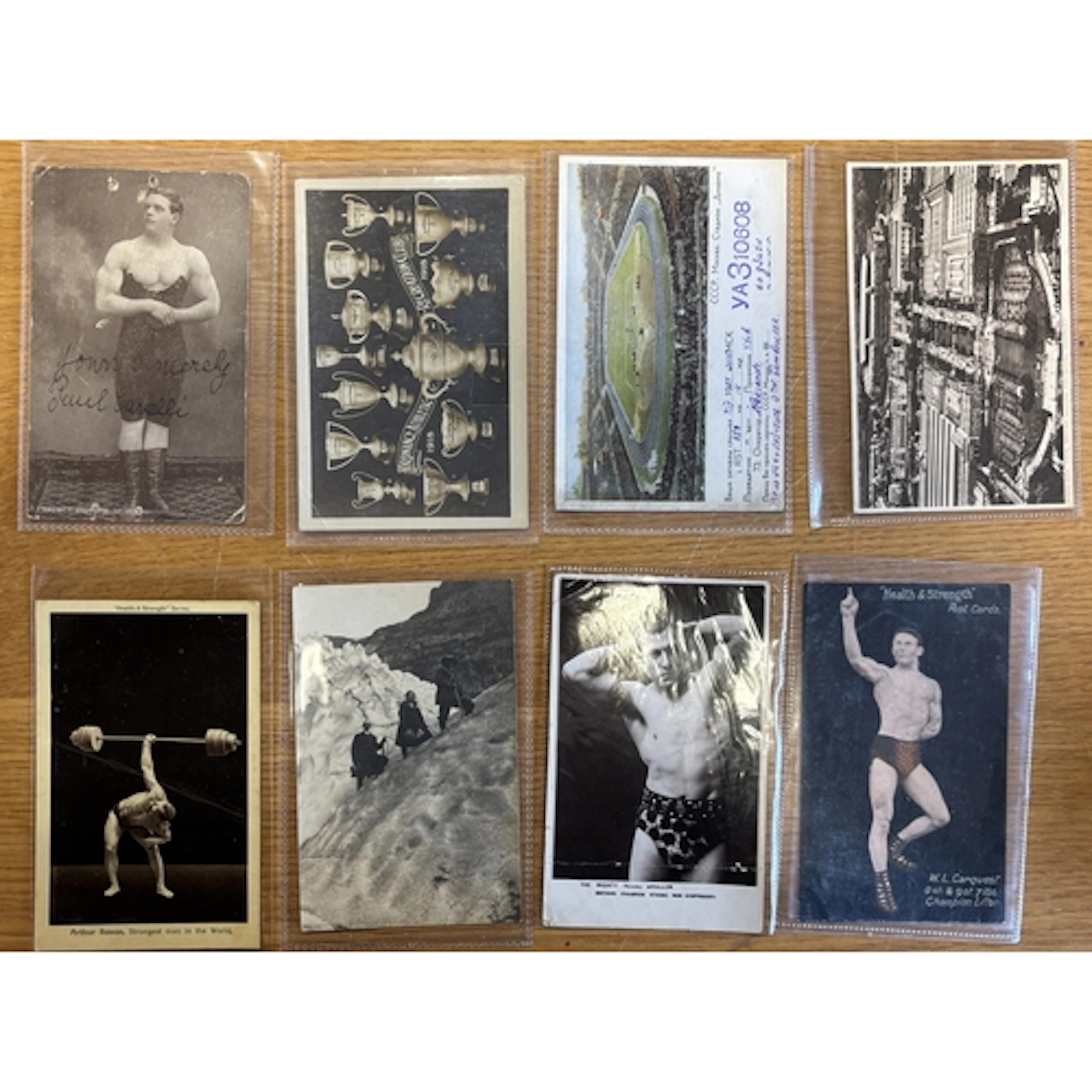 Sports. Loose coln. of vintage cards, with ptd, artist drawn...