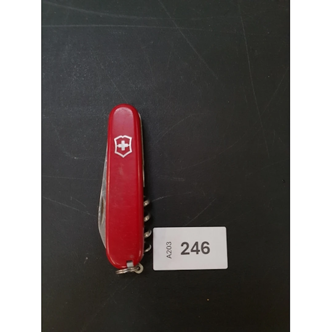 CAMPING KNIFE VICTORINOX Note: you must be over the age of 1...