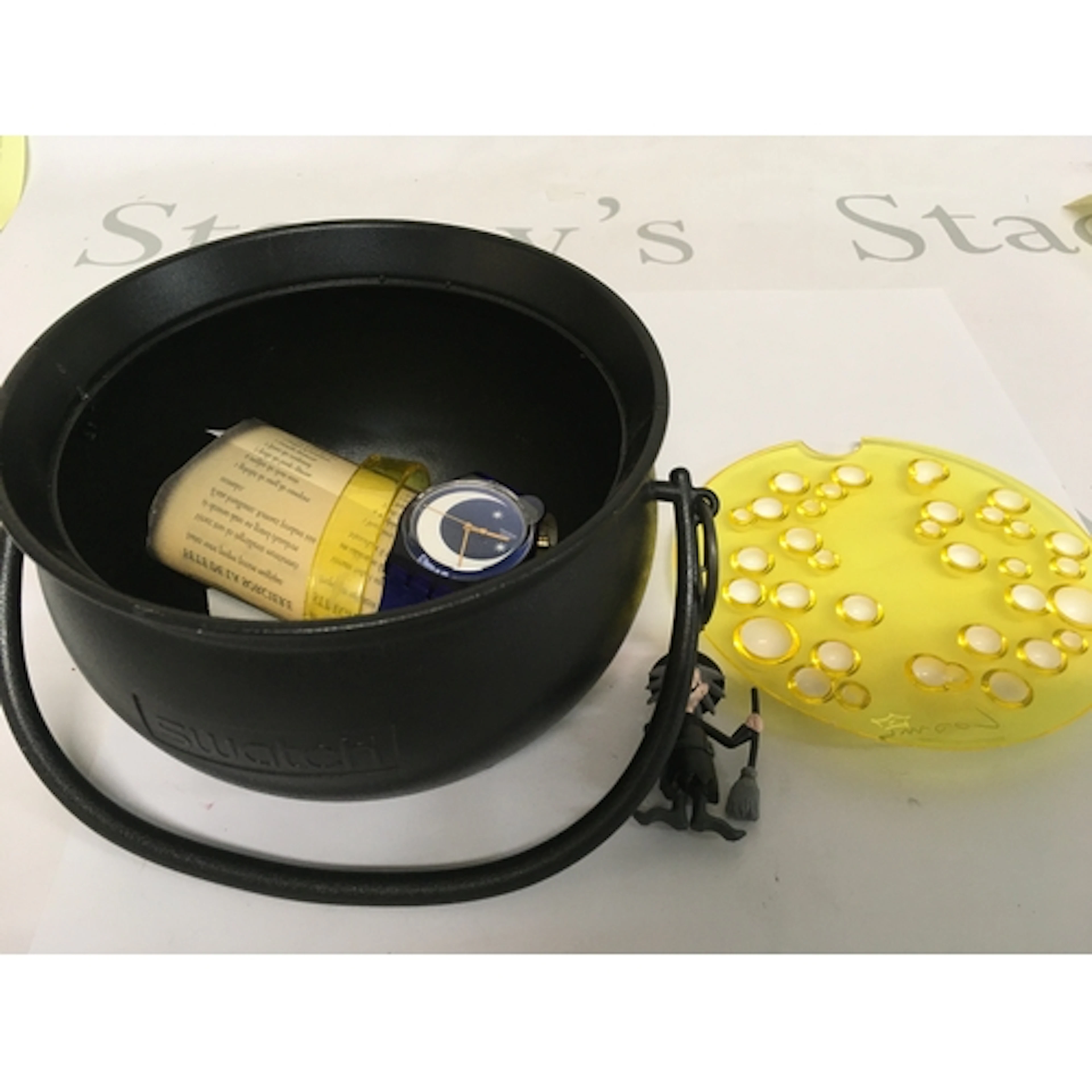 Swatch Witch Party (GP900) watch is a special Halloween edit...