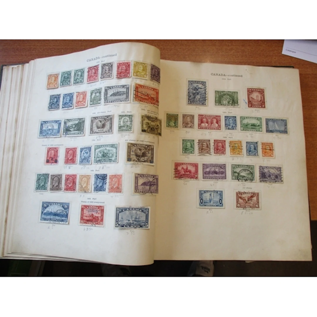 BC, M/U collection in 1 SG New Ideal album and 1 New Imperia...