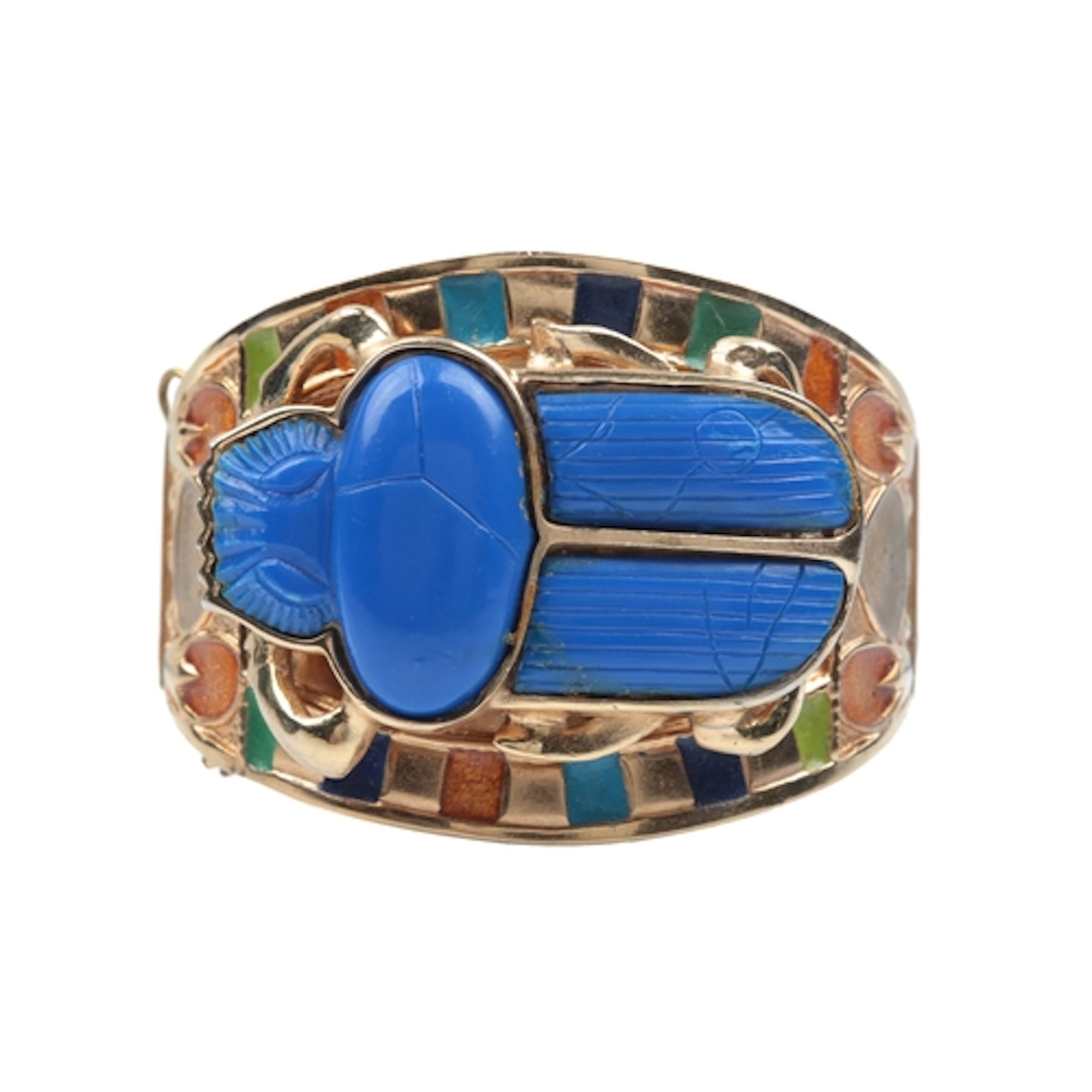 Thomas Fattorini Ltd, an Egyptian revival costume bangle, ci...