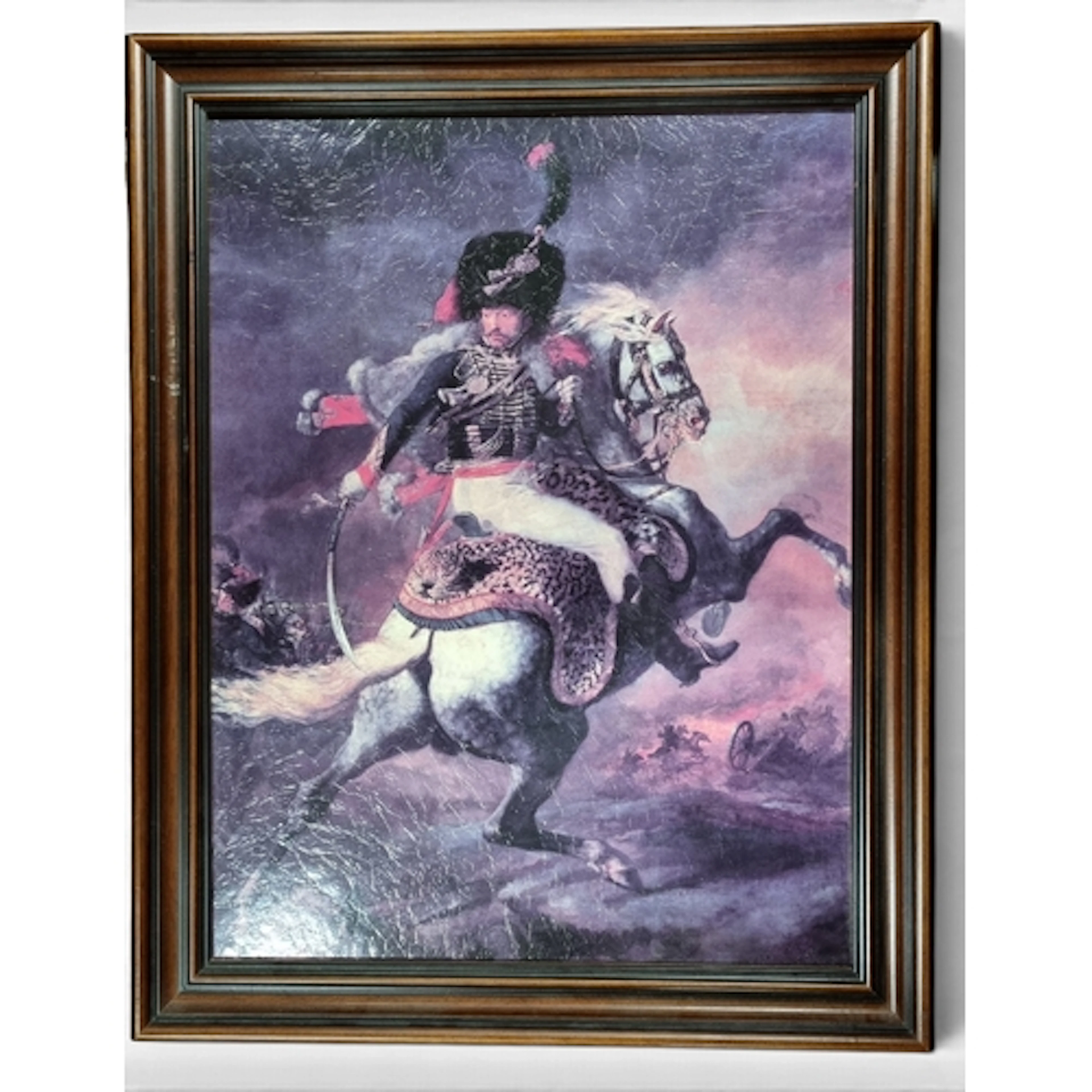 A military style Oleograph.