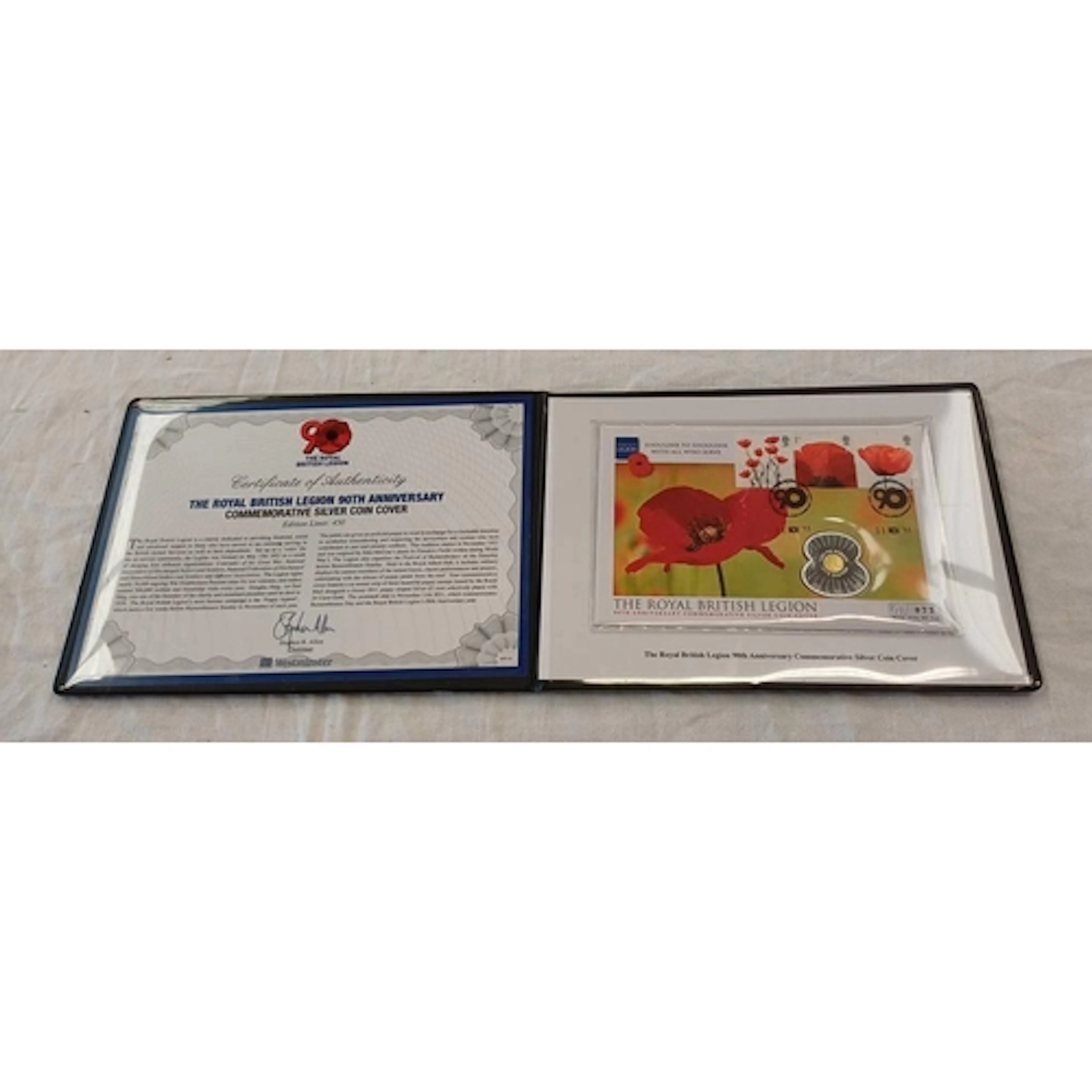 2011 THE ROYAL BRITISH LEGION 90TH ANNIVERSARY COMMEMORATIVE...