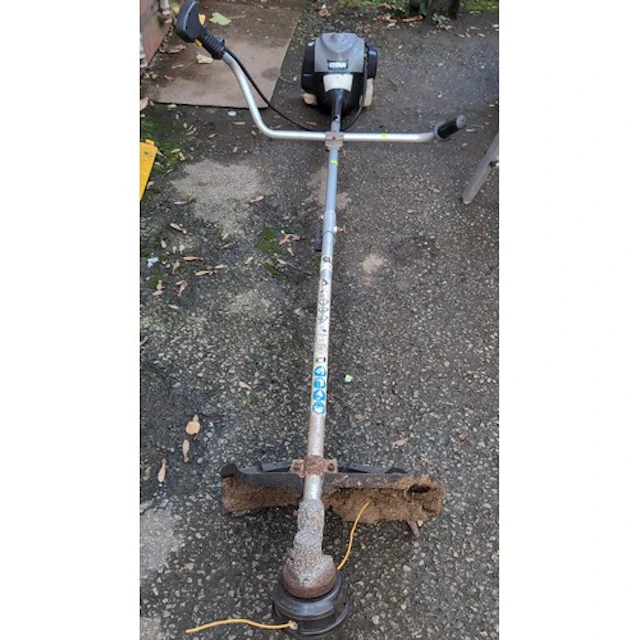 Titan TTL530GBC petrol brush cutter with a 43cc engine, stra...