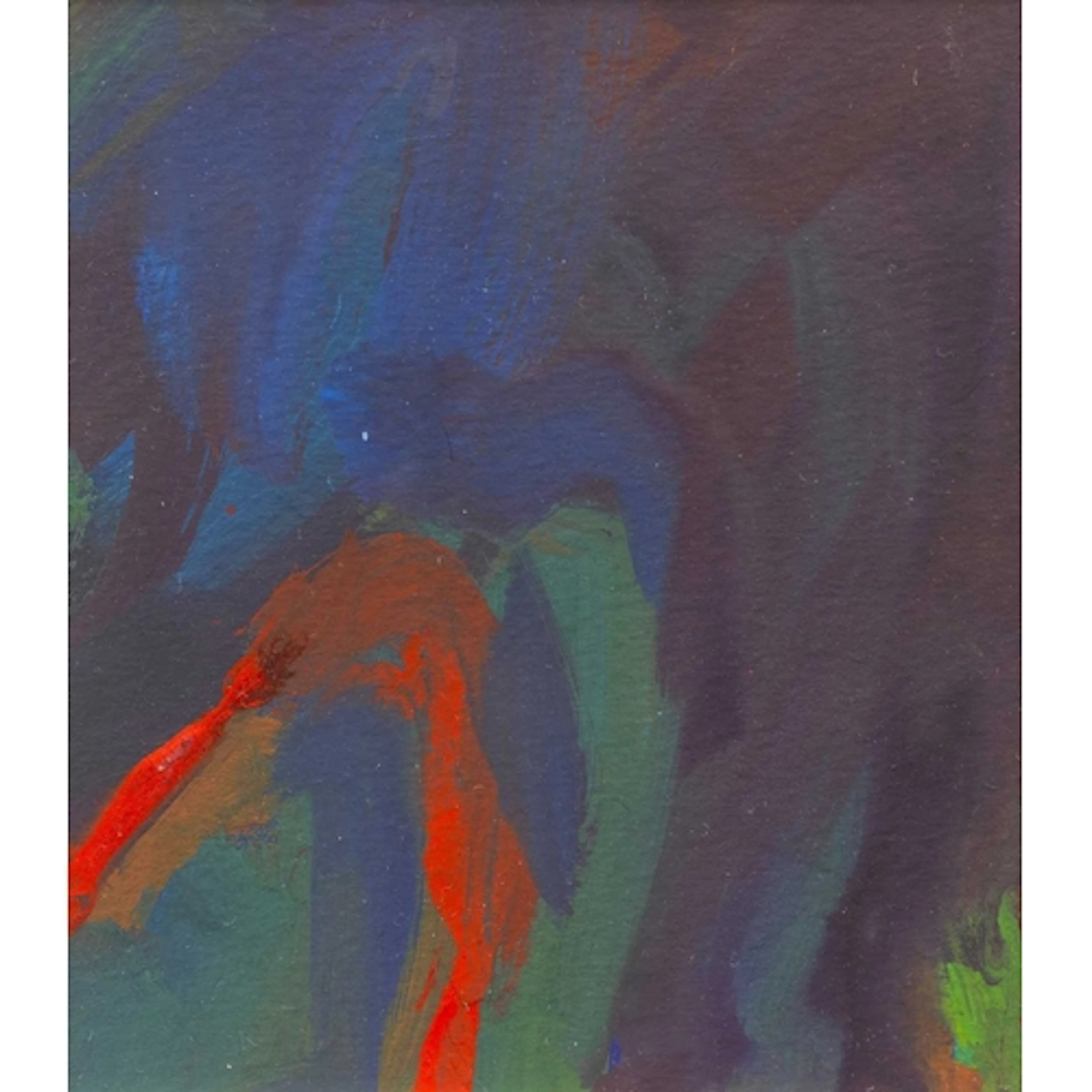§ John MILLER (1931-2002) Landscape Gouache, stamp signed, i...