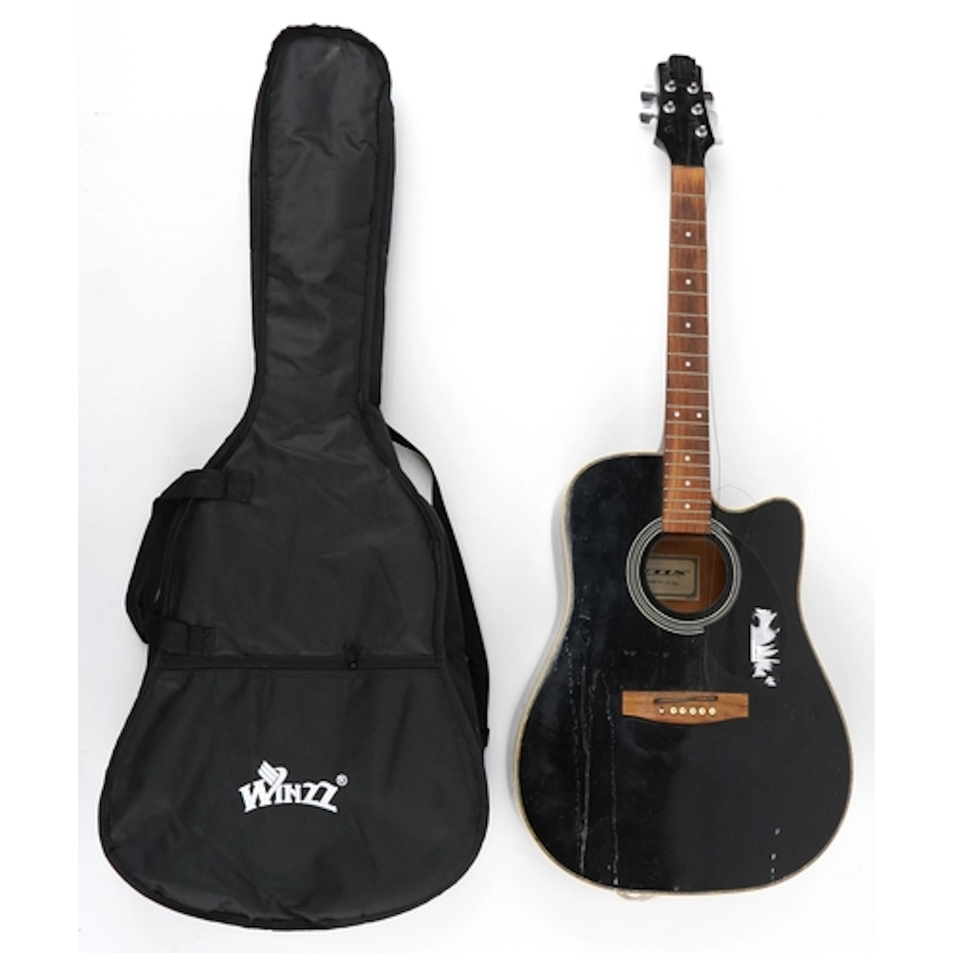 Stix six string acoustic guitar, model number C-1EA, 105cm i...