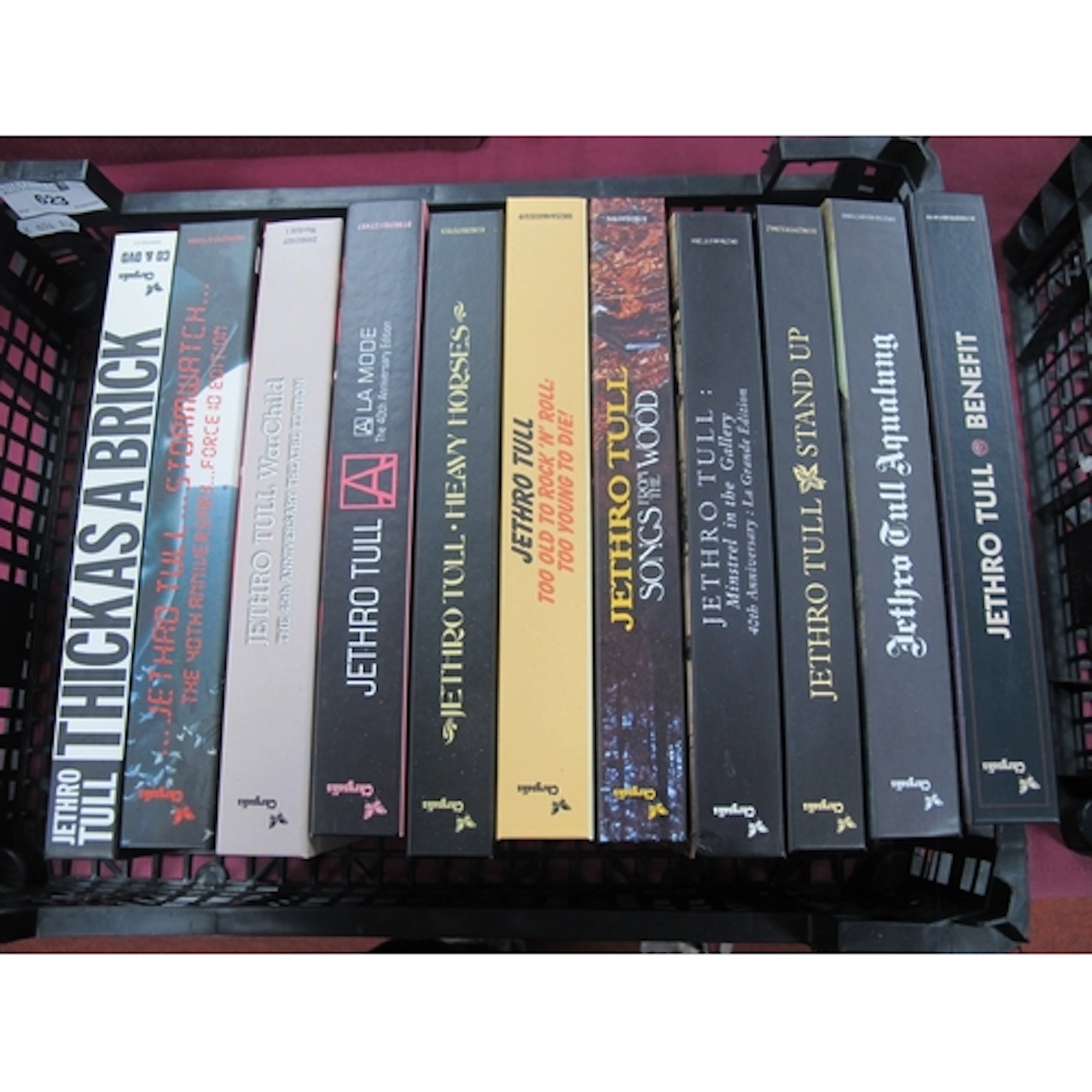 Jethro Tull Special Edition Box Sets, to incude Aqualung (82...