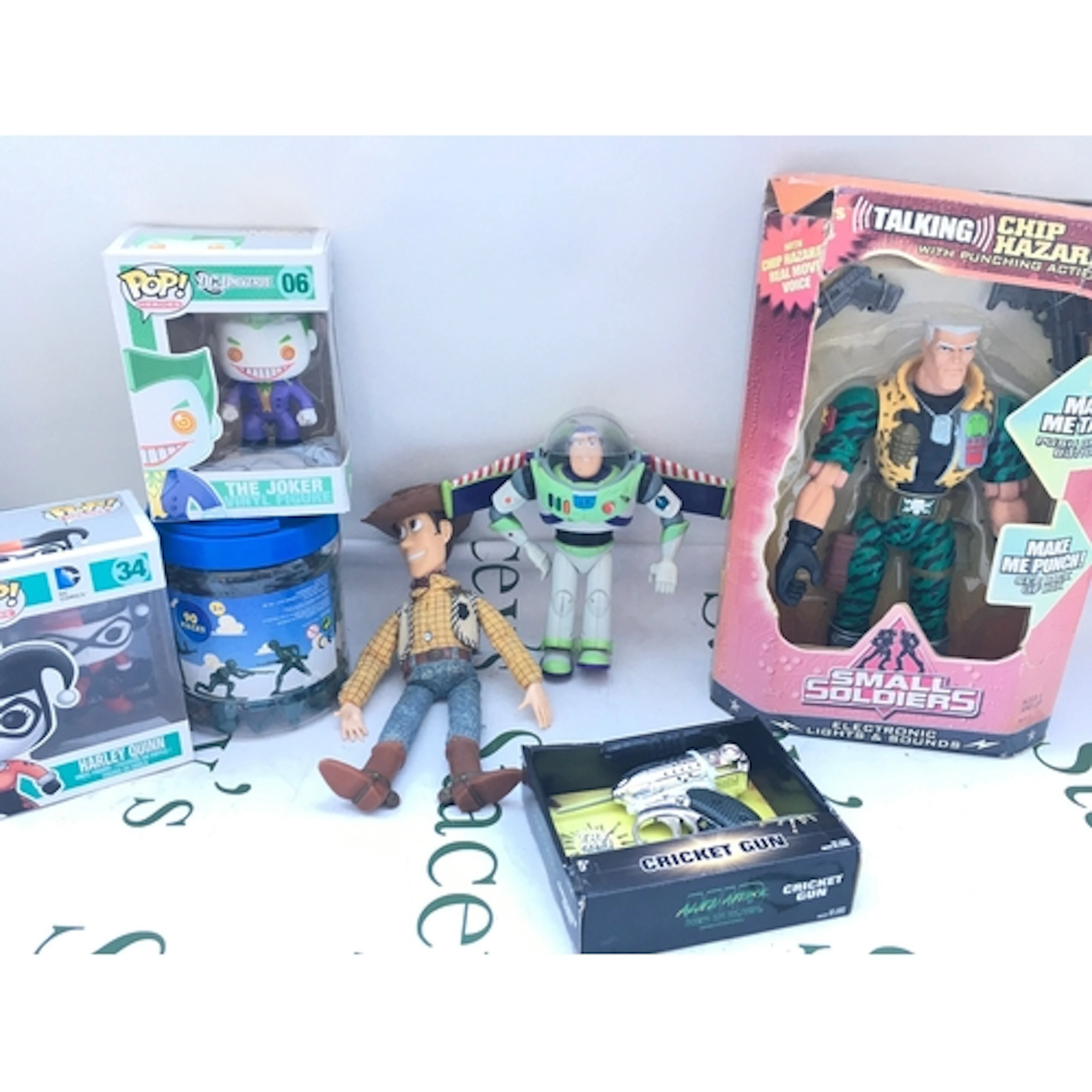 A Collection of Boxed And Loose Toys From Toy Story. Small S...