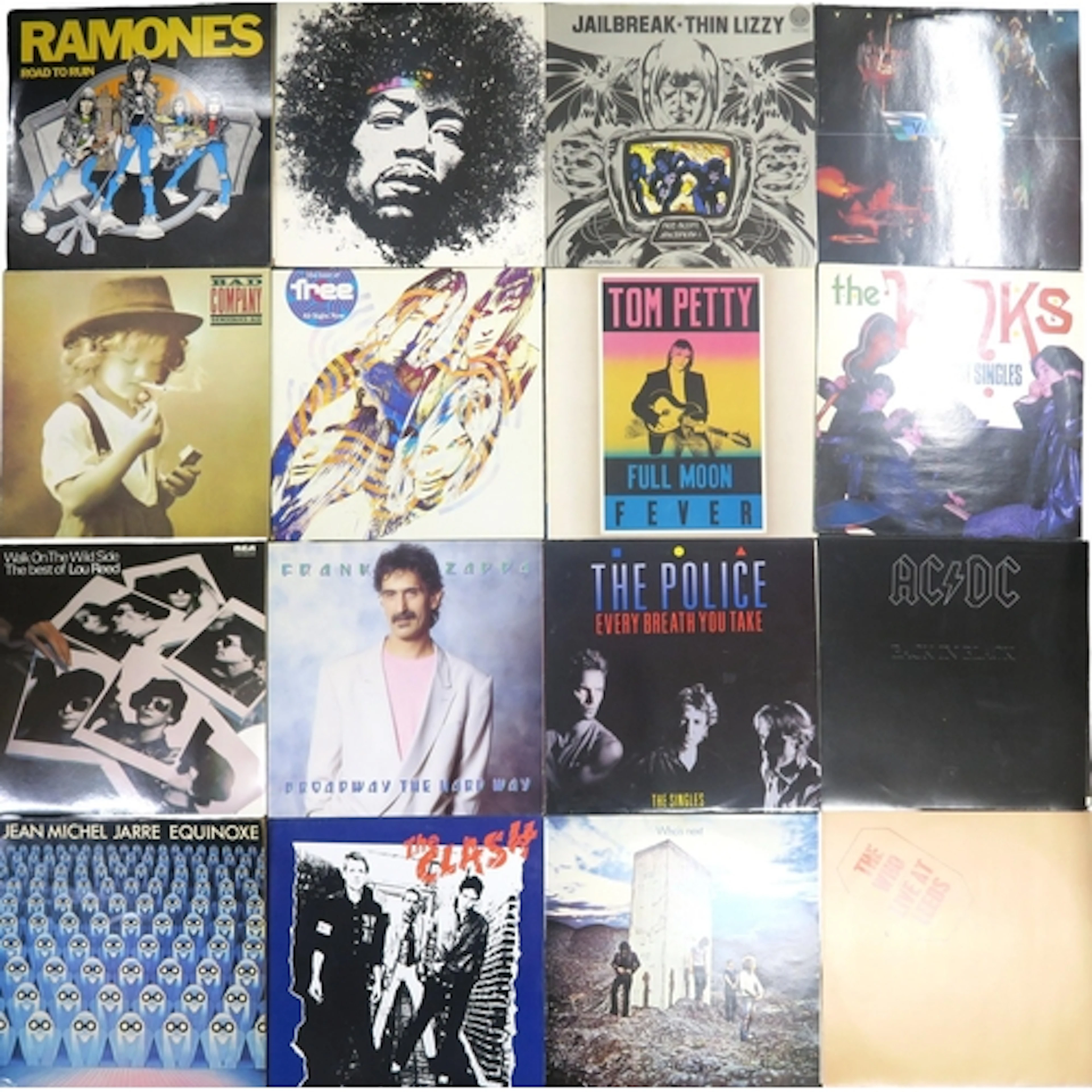ROCK, HARD ROCK & CLASSIC ROCK A collection of LP vinyl ...