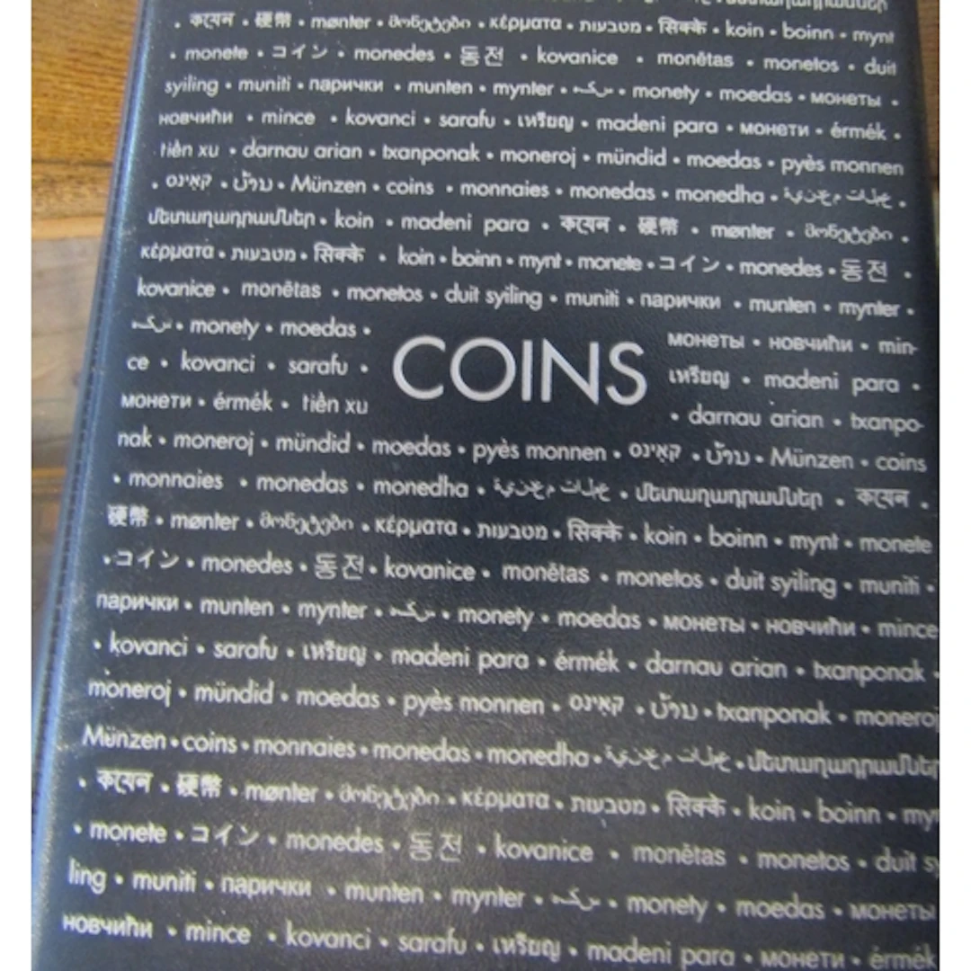 Album of Various Old Coins Part Photographed