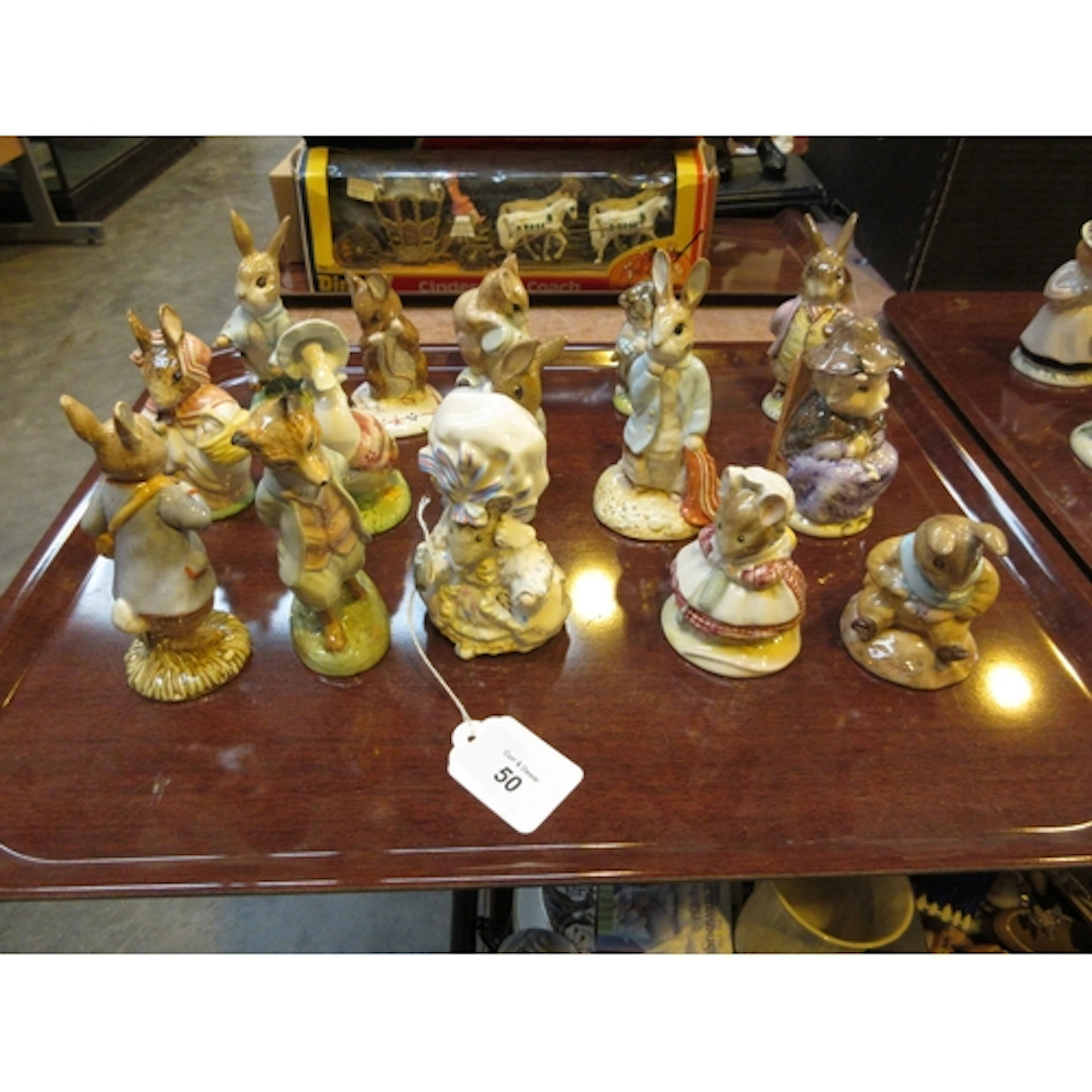 Fifteen Royal Albert Beatrix Potter Figures