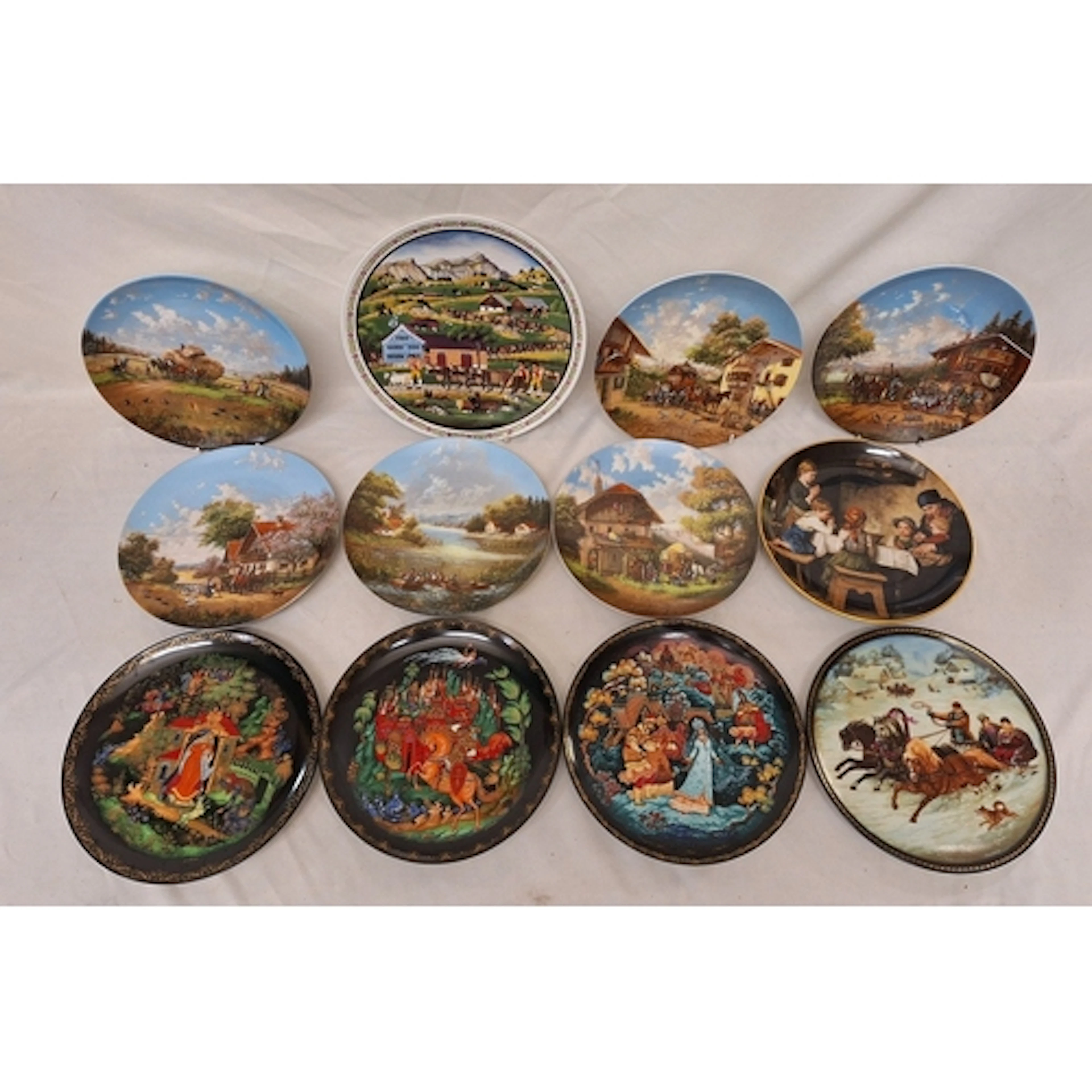 Collectors Plates Braddex Seltmann Wieden Lueckel's Idyllic ...
