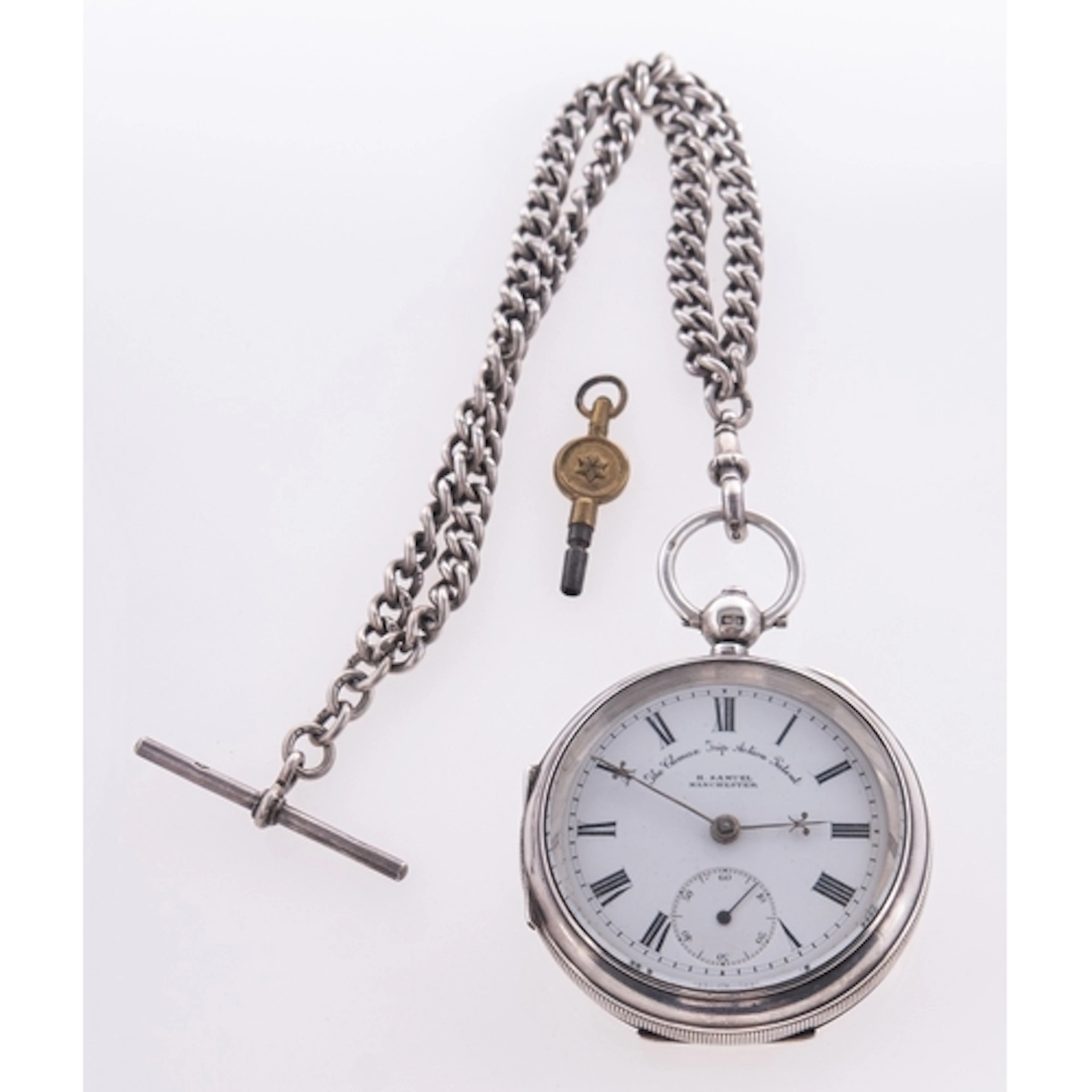 Lancashire Watch Co., a silver cased open face pocket watch,...