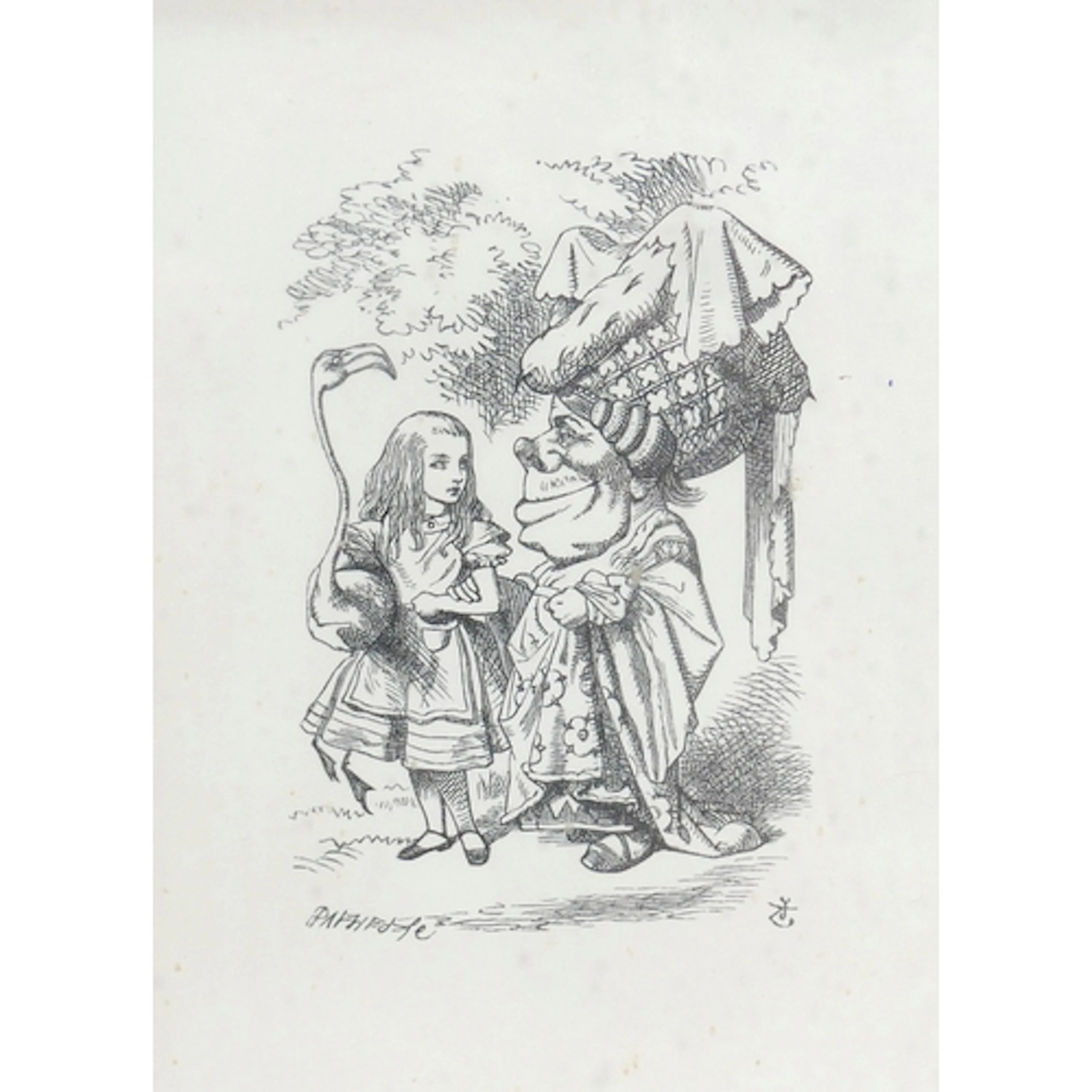 AFTER SIR JOHN TENNIEL (BRITISH, 1820-1914): 'ALICE ADVENTUR...