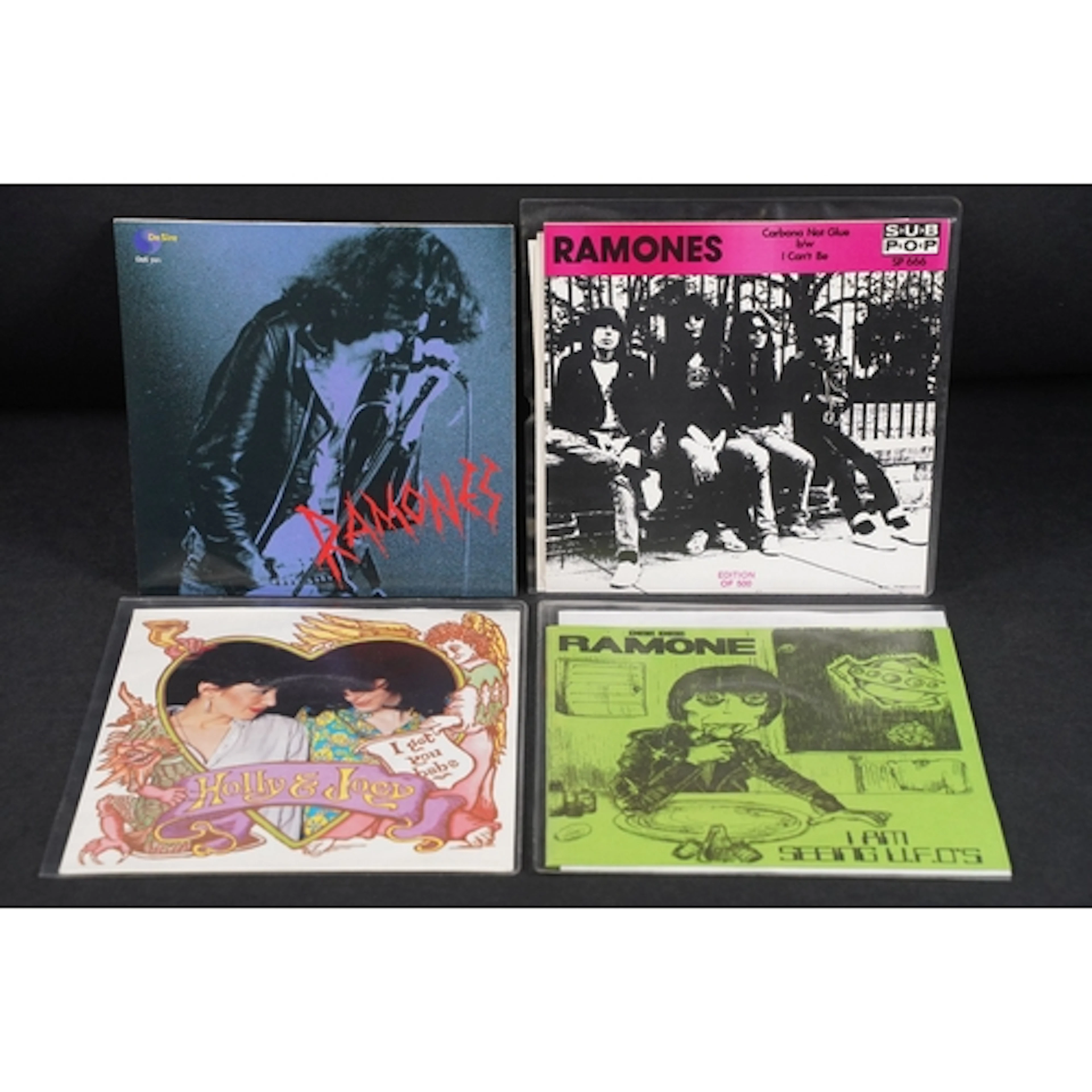 Vinyl - 4 Ramones and members 7” singles including private p...