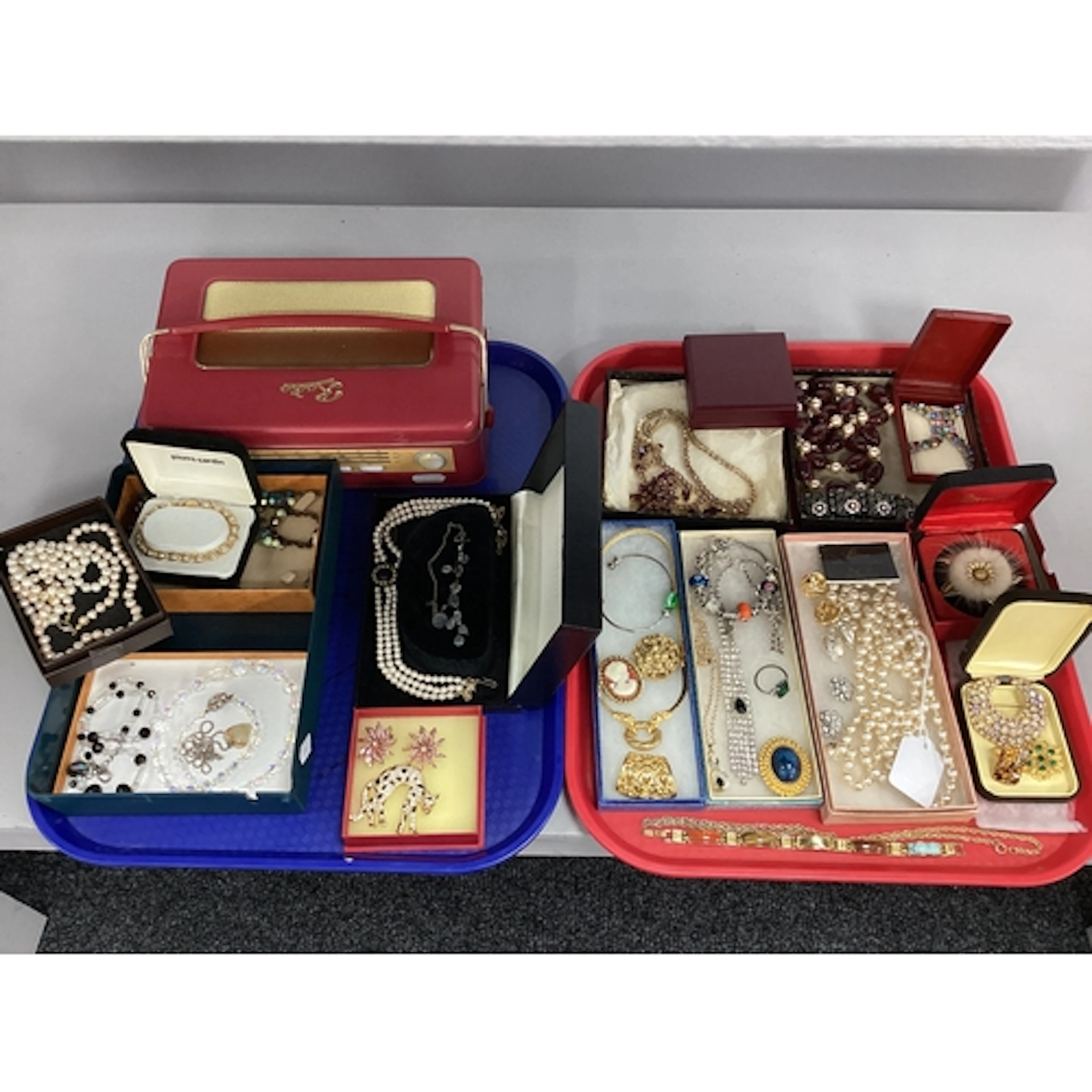 A Collection of Assorted Costume Jewellery, including imitat...