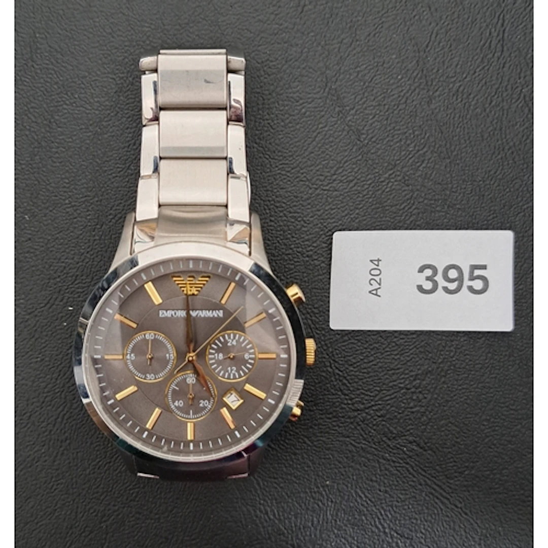 EMPORIO ARMANI CRONOGRAPGH RENATO COLLECTION WRISTWATCH the ...